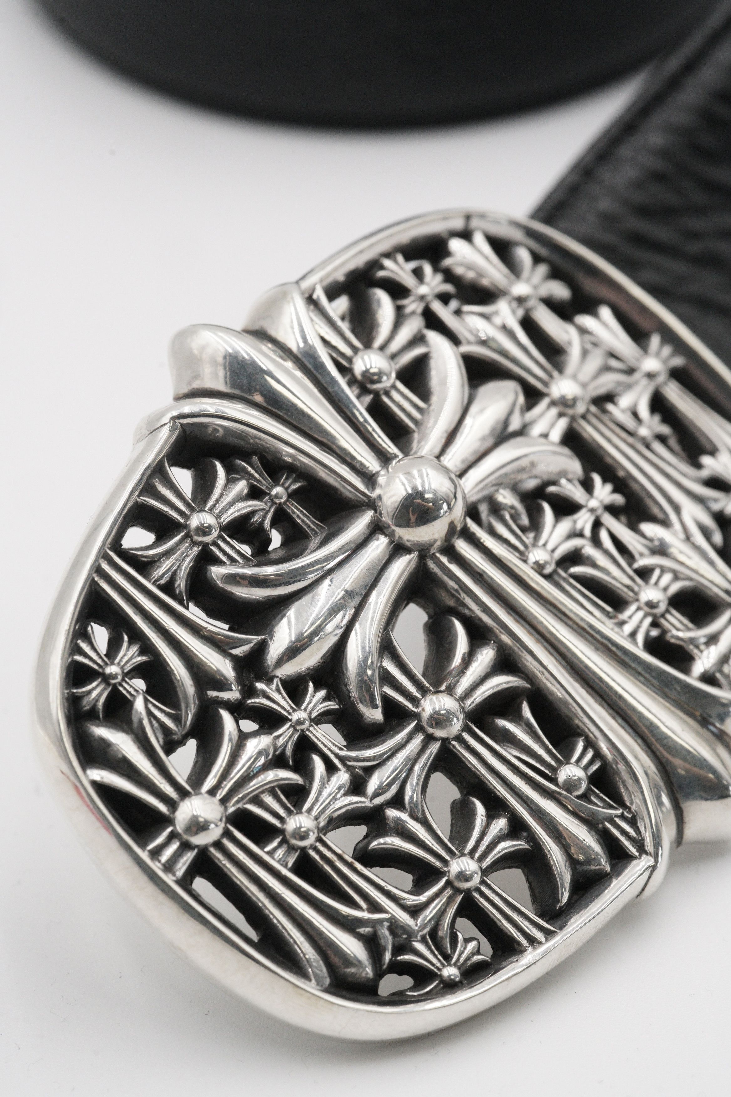 Chrome Hearts Chrome Hearts Cemetery Cross Belt in Silver - 34 Size 34 - 5 Thumbnail