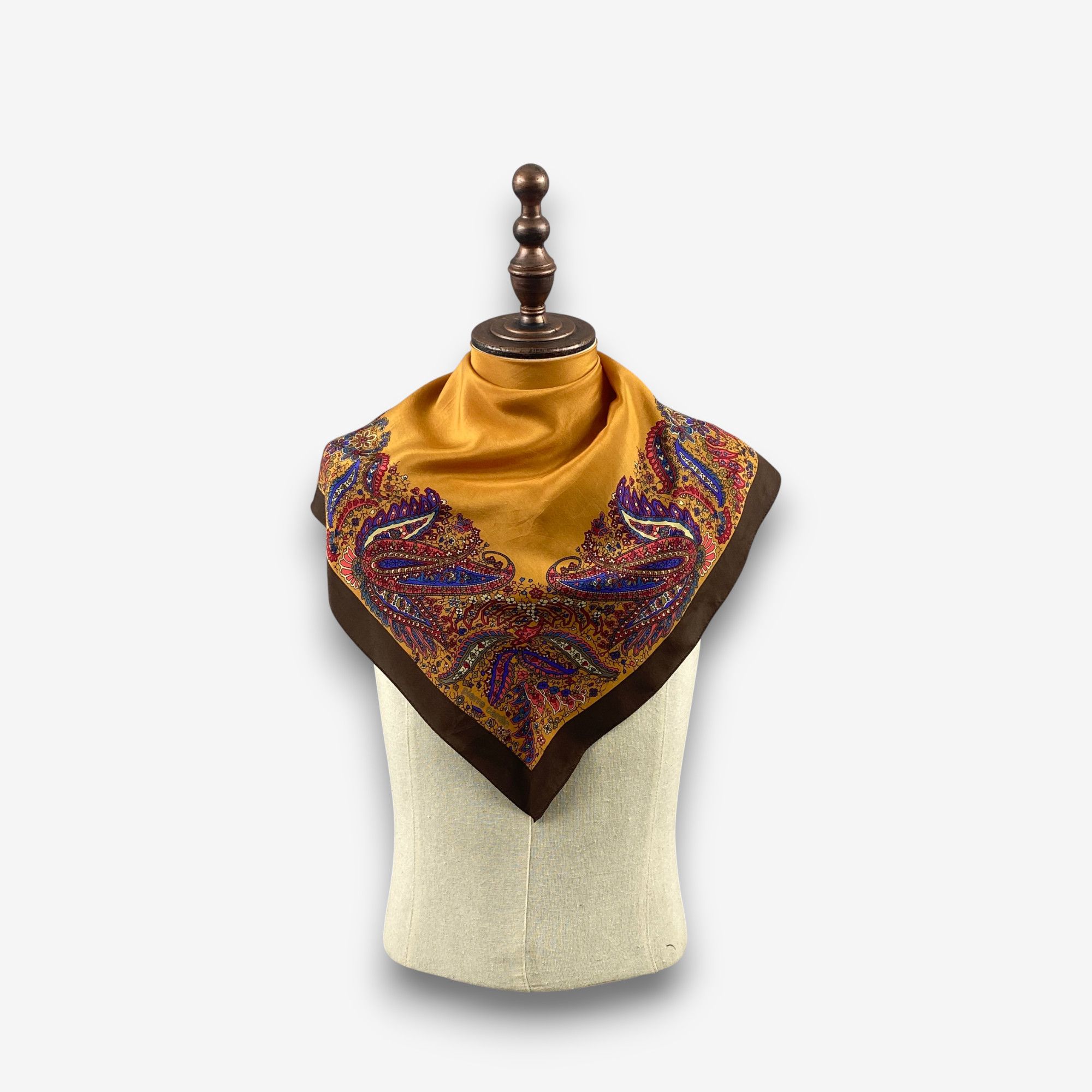Pierre Cardin Vintage Pierre Cardin SILK Scarf Twill Stole Wraps Scarves Size ONE SIZE - 1 Thumbnail