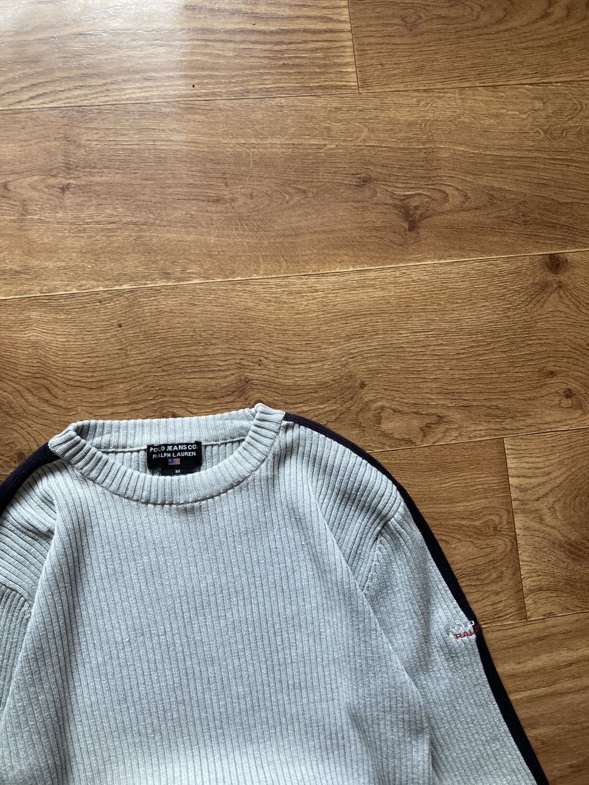 Ralph Lauren × Vintage Vintage 90’s polo jeans Ralph Lauren ribbed sweater S y2k Size US S / EU 44-46 / 1 - 3 Thumbnail