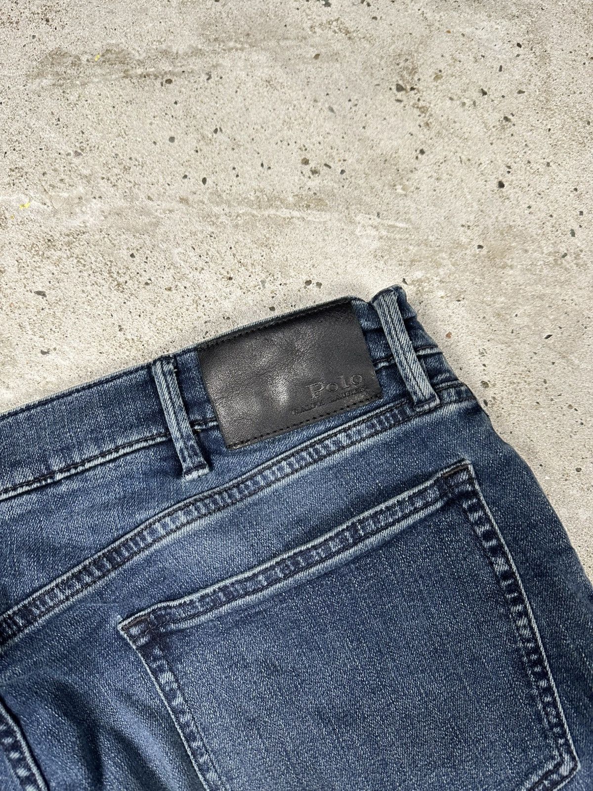 Polo Ralph Lauren × Vintage Vintage Y2K Polo Ralph Lauren Navy Jeans Denim Pants Size US 38 / EU 54 - 17 Thumbnail