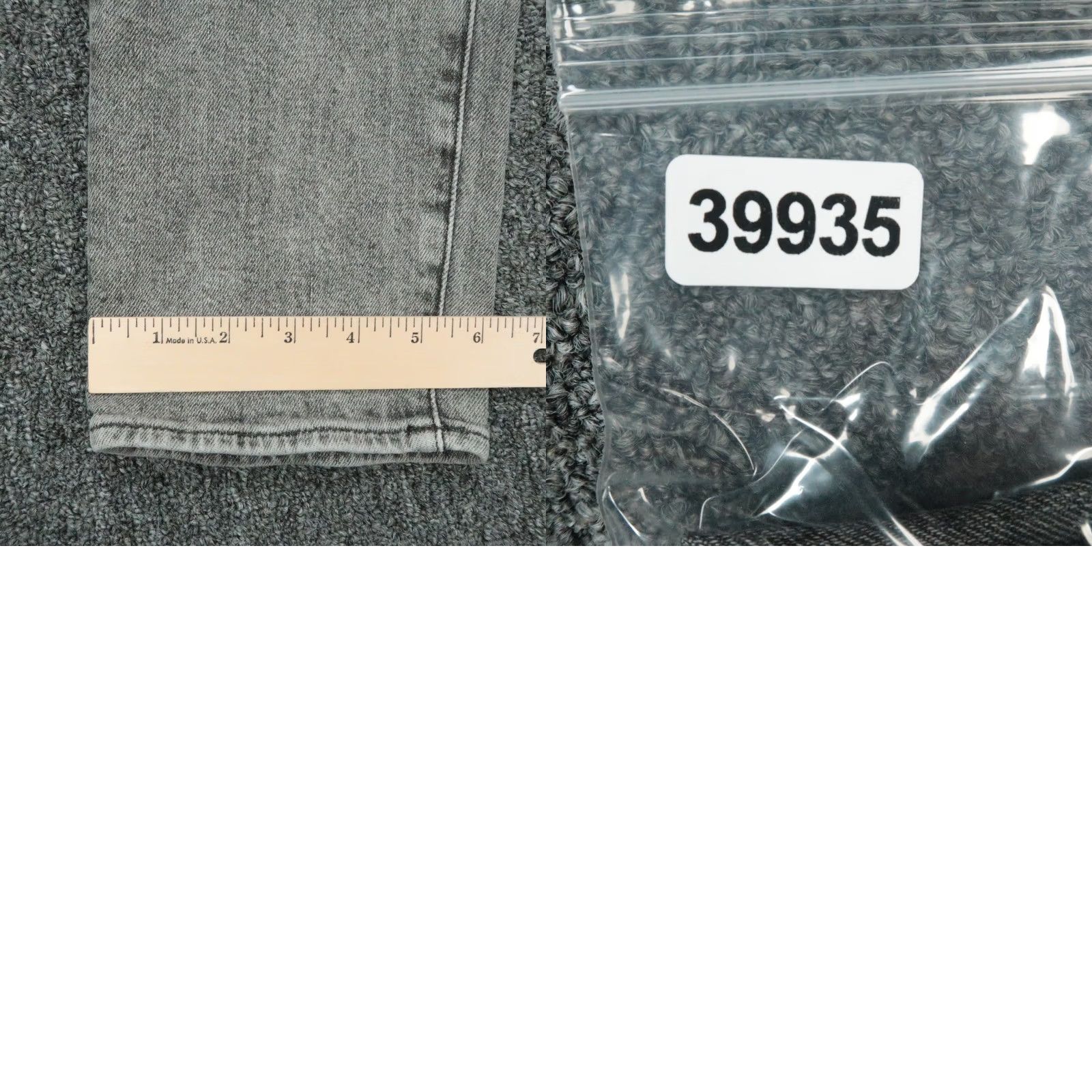 G-Star G-Star 3301 Jeans Mens Slim Straight Denim 5-Pocket Button Fly Gray 31x32 Regular Baggy? Size US 31 - 9 Thumbnail