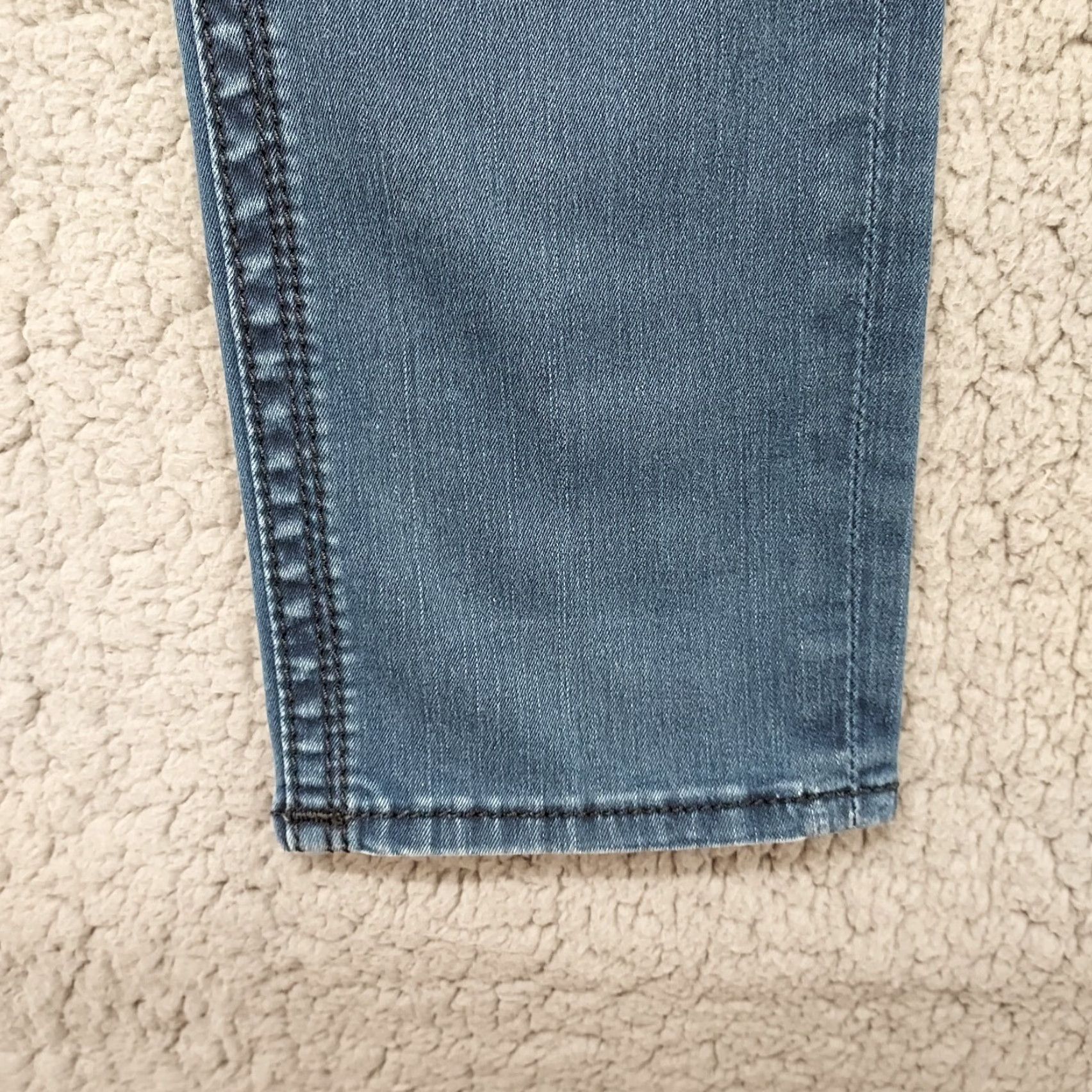 Vintage Rock Revival Adele Jeans Women's 29 x 31 Blue Low Rise Bootcut Medium Wash Denim Size 29" - 4 Thumbnail