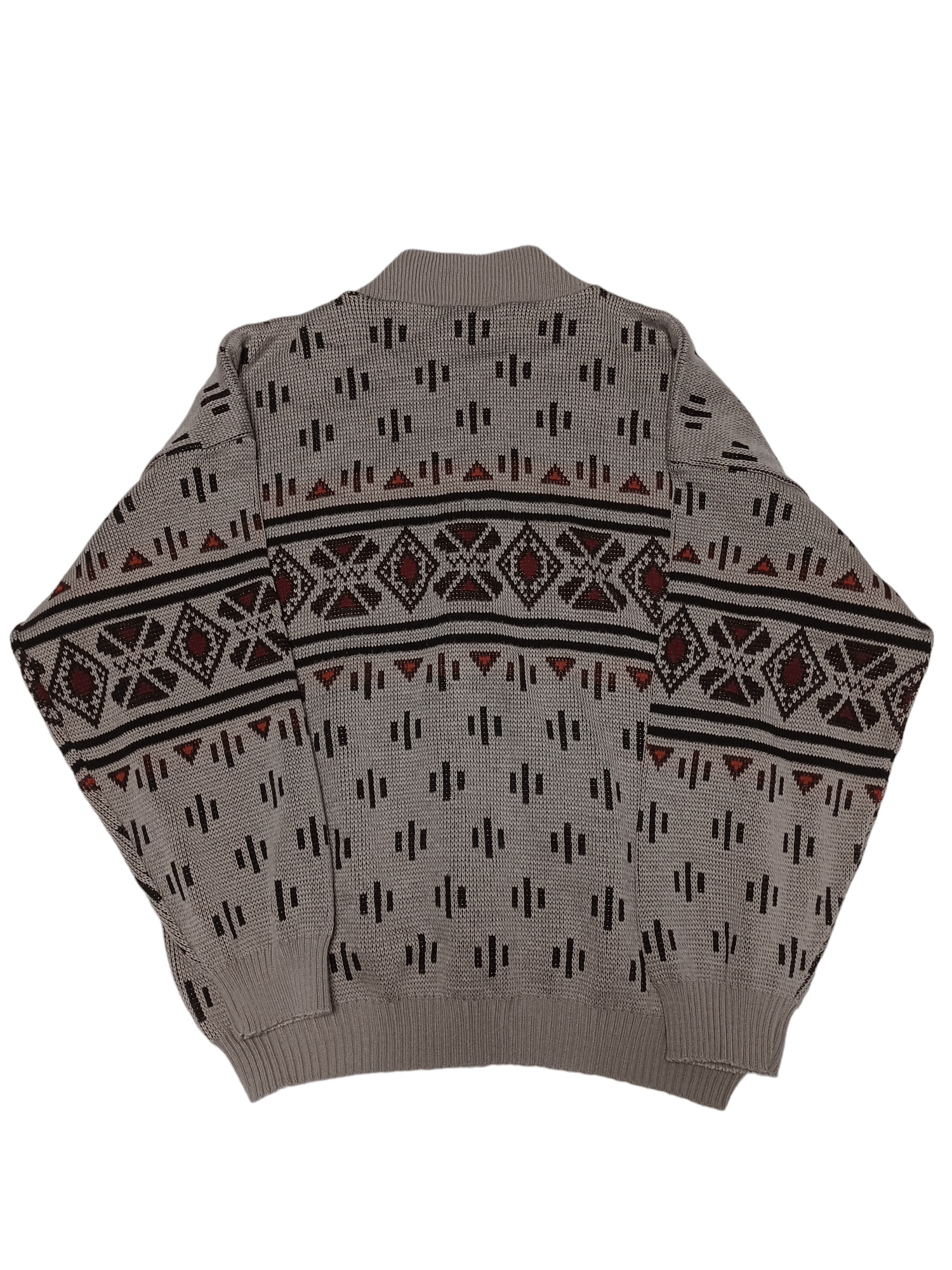 Other VINTAGE MADE IN ITALY 90S ACRYLIC CARDIGAN ON LAMPO OVERSIZE Size US L / EU 52-54 / 3 - 2 Thumbnail