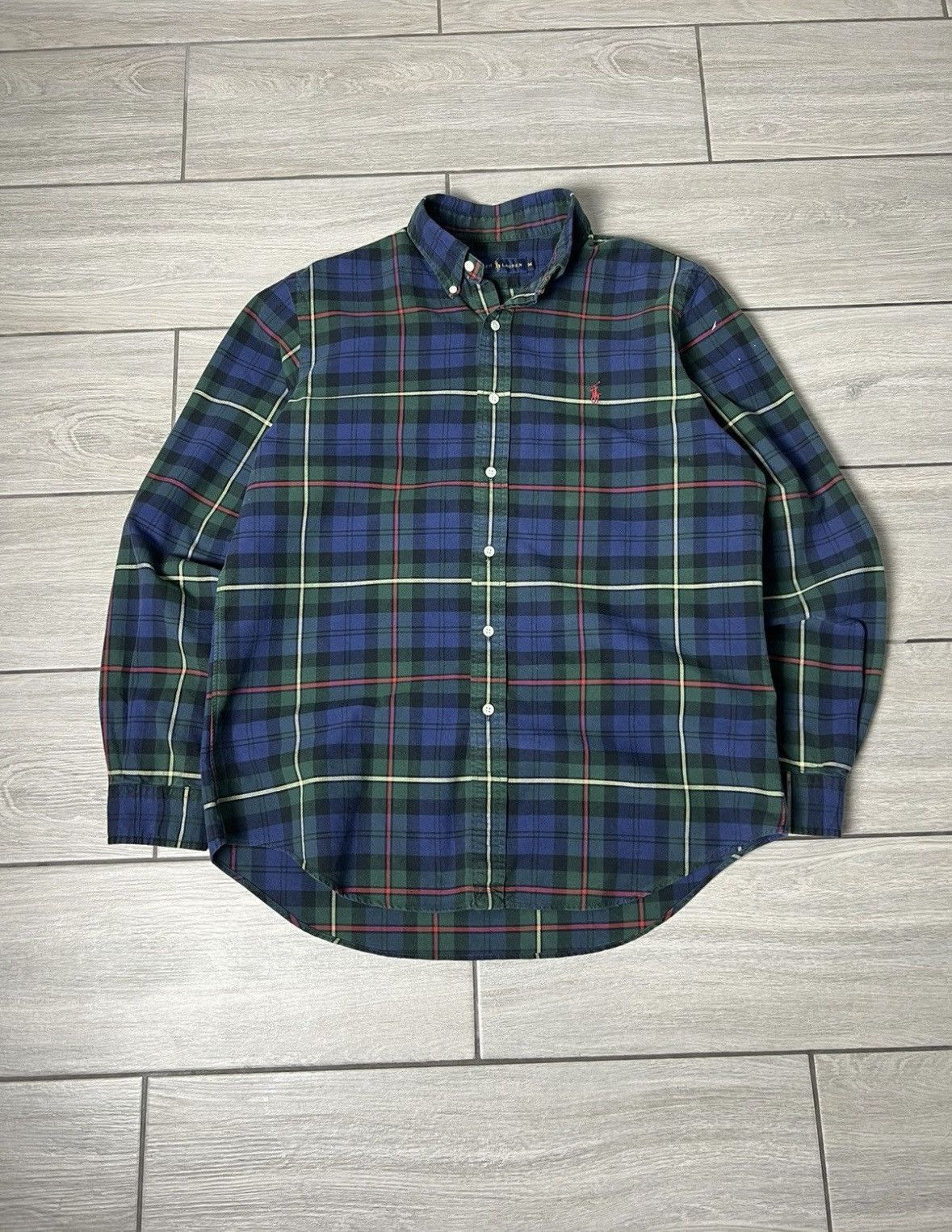 Polo Ralph Lauren RARE RALPH LAUREN LABEL SHIRT BUTTON UP MULTICOLOR Size US M / EU 48-50 / 2 - 3 Thumbnail