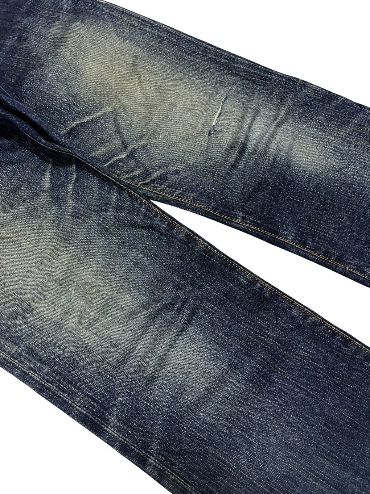 Edwin × Japanese Brand Edwin 503 Made in Japan Faded Regular Jeans Size US 31 - 4 Thumbnail