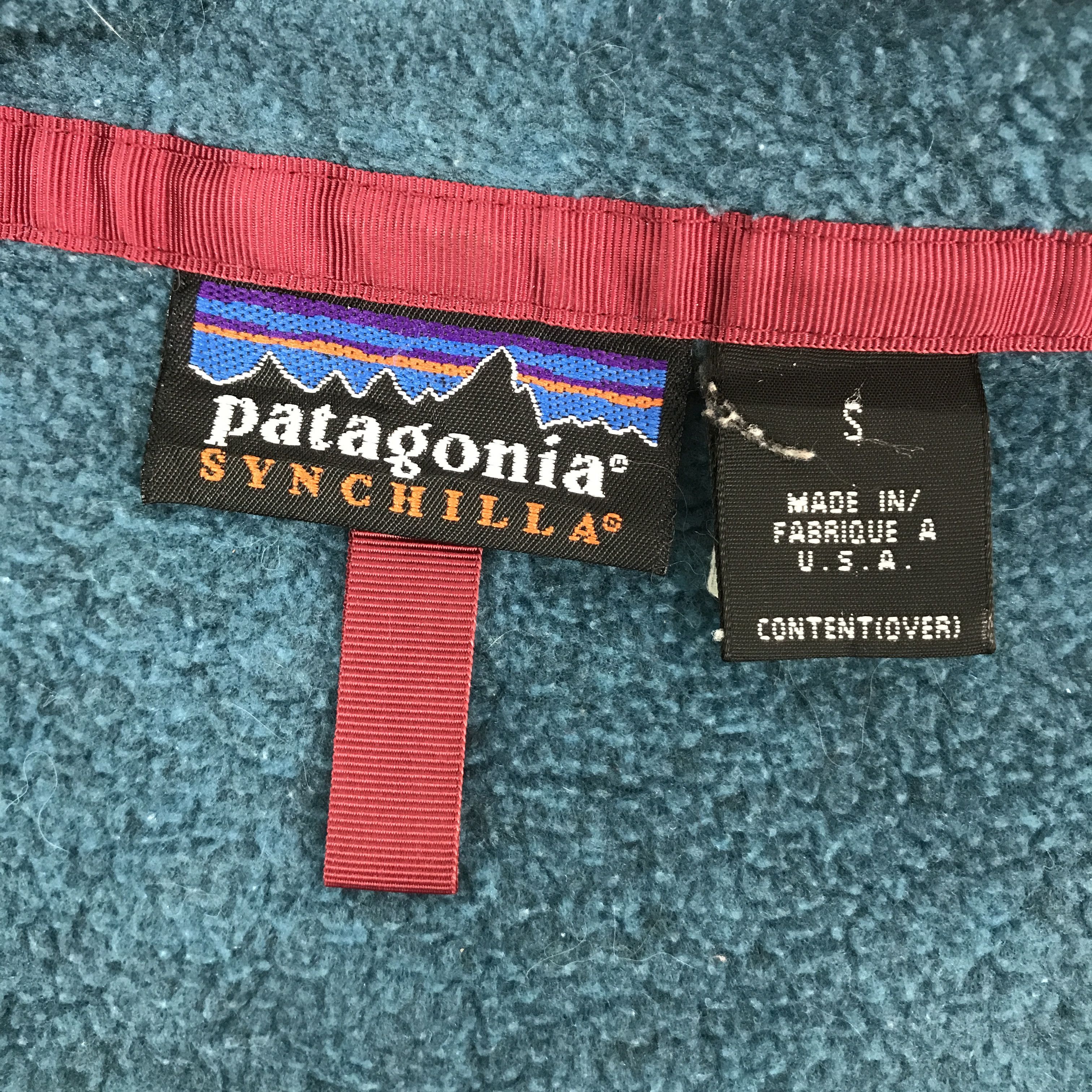 Patagonia × Vintage patagonia snap button fleece jacket Size US S / EU 44-46 / 1 - 10 Thumbnail