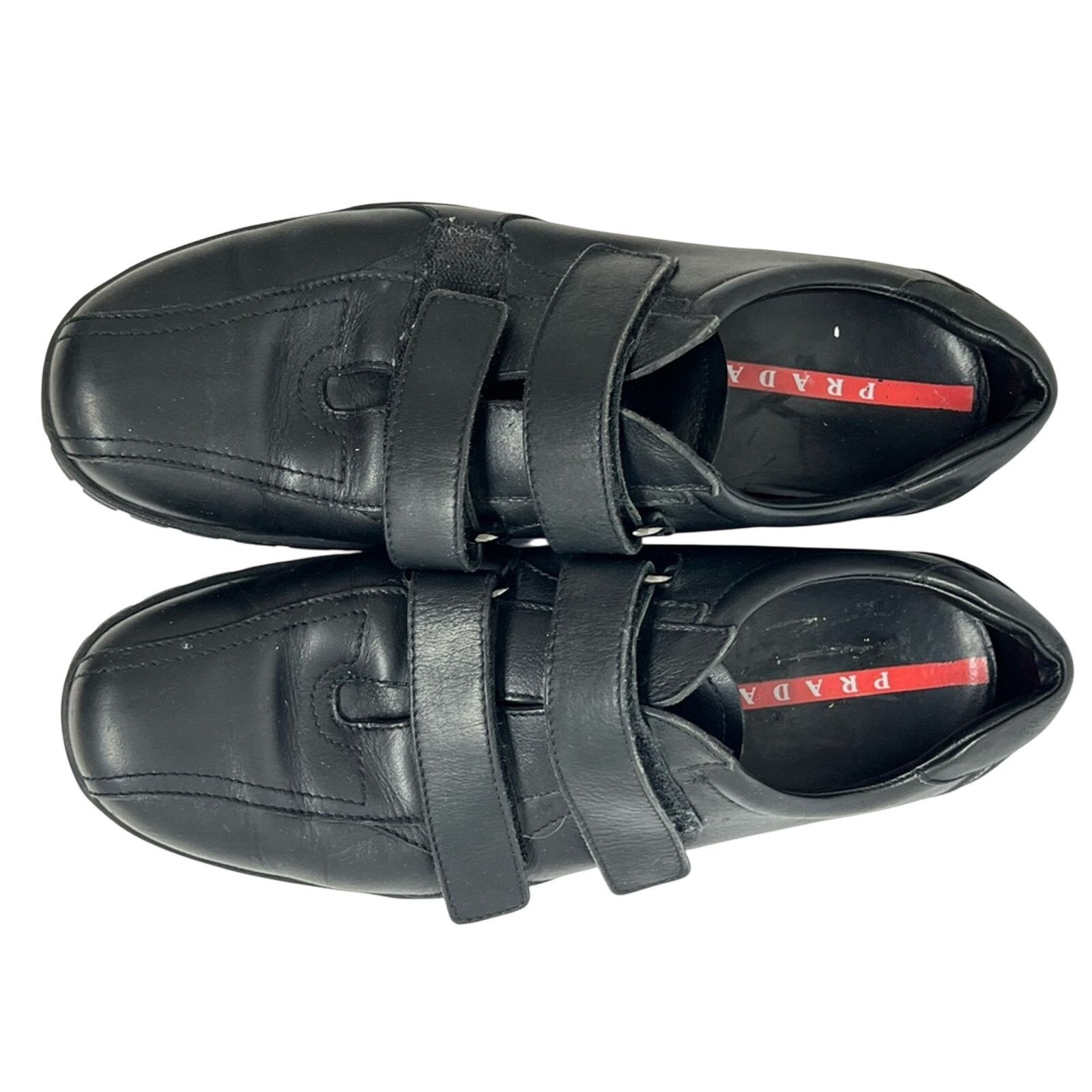 Prada Prada Toblach Leather Two Strap Sneakers OG UK 6.5 US 7.5 Size US 7.5 / EU 40-41 - 8 Thumbnail
