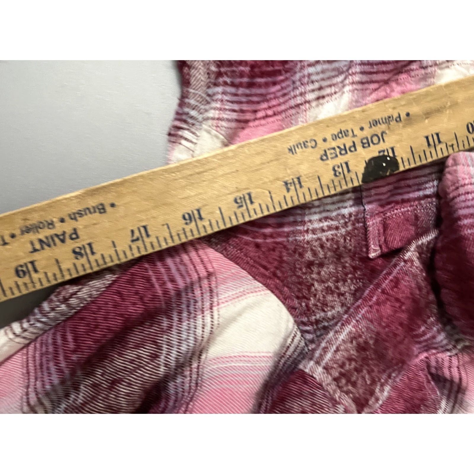 Gap Gap Button-Up Shirt Womens Plaid Pink Medium Size M / US 6-8 / IT 42-44 - 5 Thumbnail