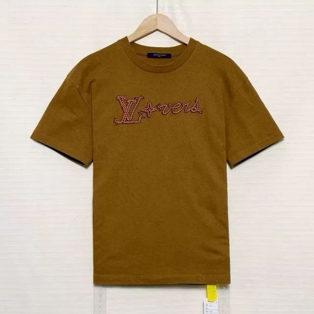Louis Vuitton Louis Vuitton FW24 Solid Logo Embroidered T-Shirt Size US M / EU 48-50 / 2 - 1 Thumbnail