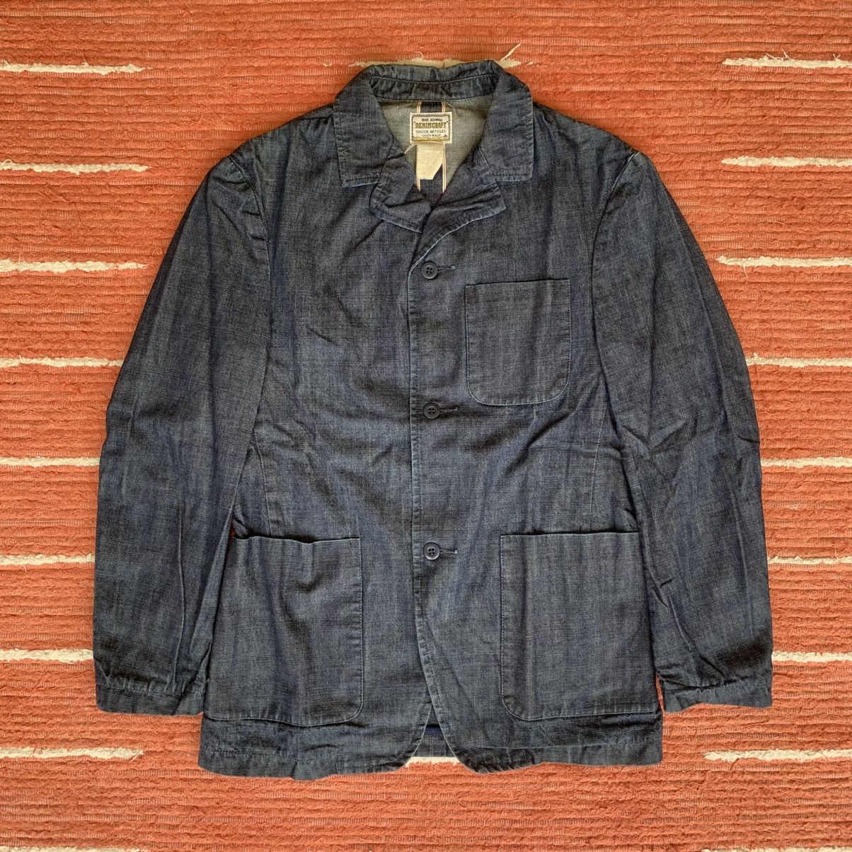 Big John Big John Denim Craft Chore Jacket Size US M / EU 48-50 / 2 - 1 Thumbnail