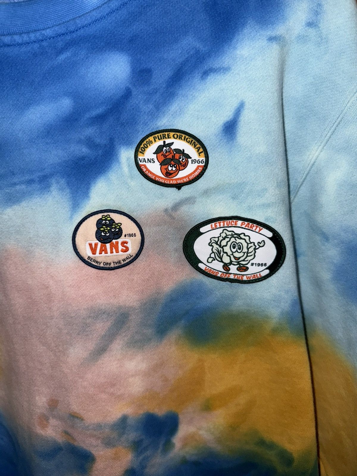 Vans Tie-dye Crewneck Sweatshirt Size US S / EU 44-46 / 1 - 2 Thumbnail