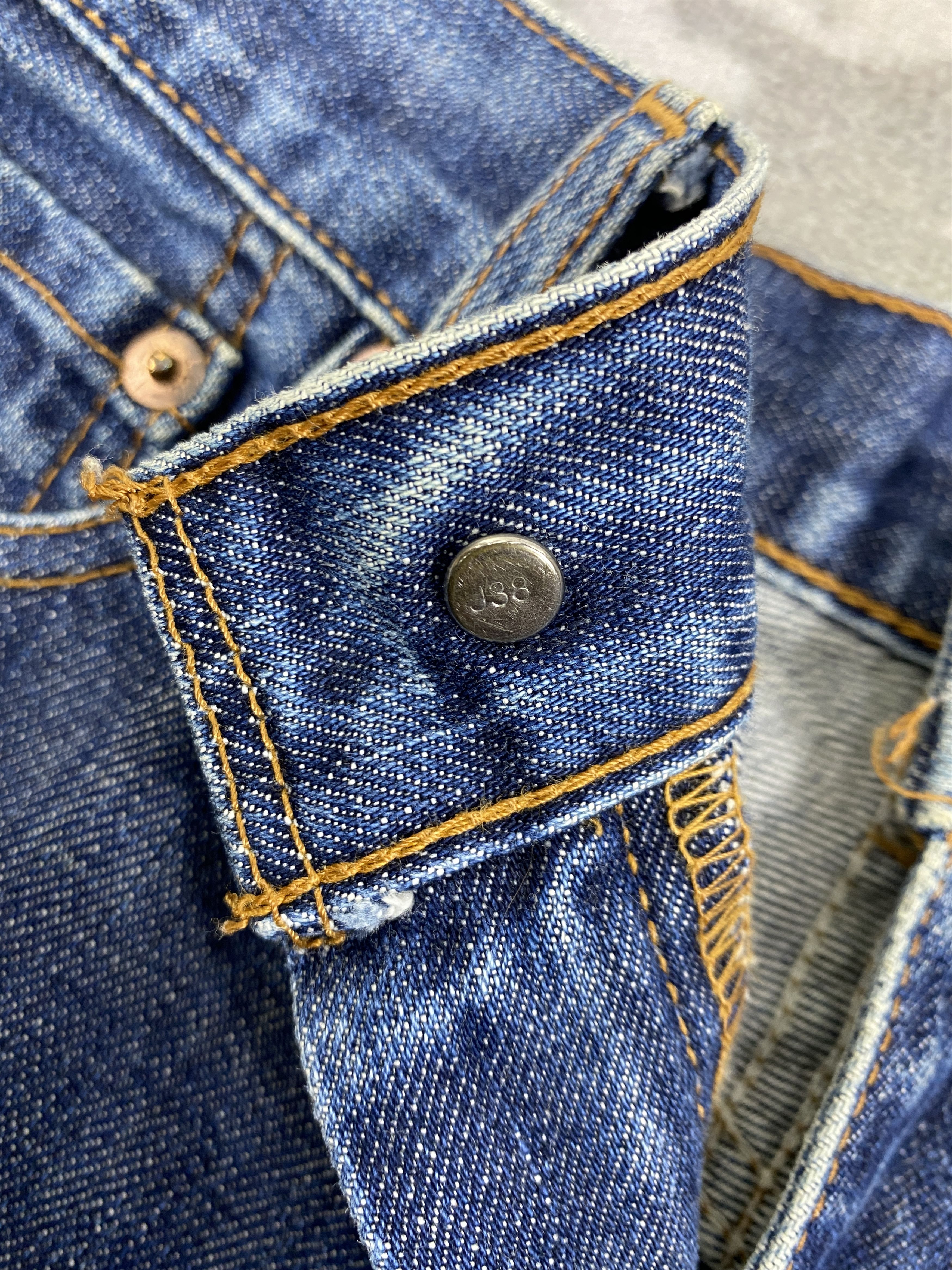 Levi's Blue Vintage Levi's 506 Ripped Denim 26x28.5 -JN213 Size US 26 / EU 42 - 6 Thumbnail