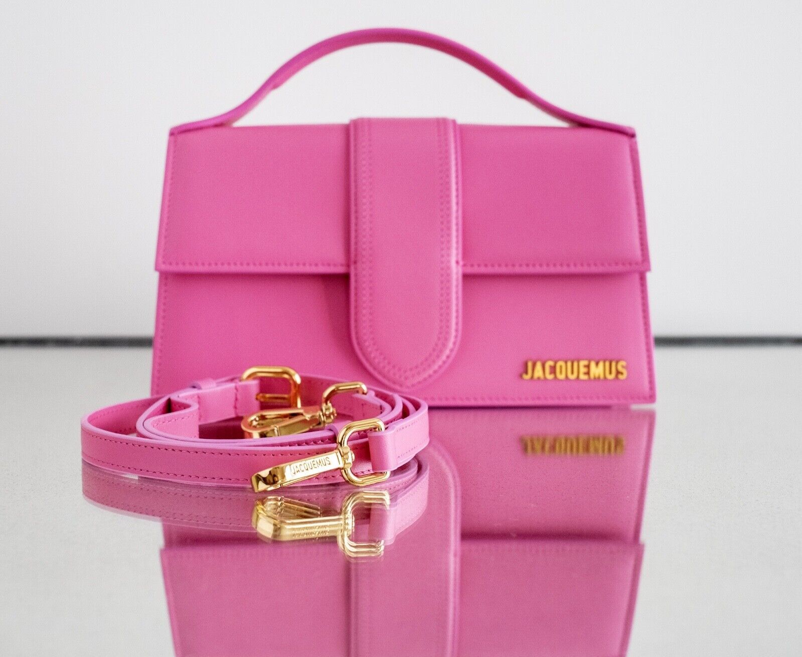 Jacquemus Jacquemus Le Grand Bambino Pink New Size ONE SIZE - 7 Thumbnail