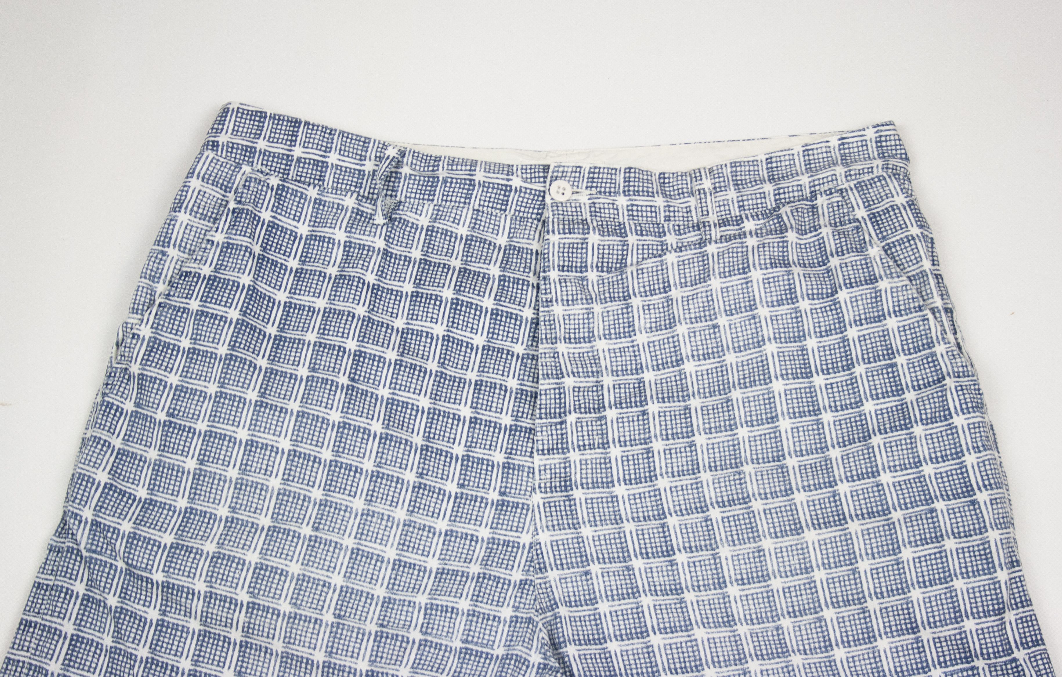 Universal Works Plaid Pattern Cotton Shorts Size US 34 / EU 50 - 3 Thumbnail