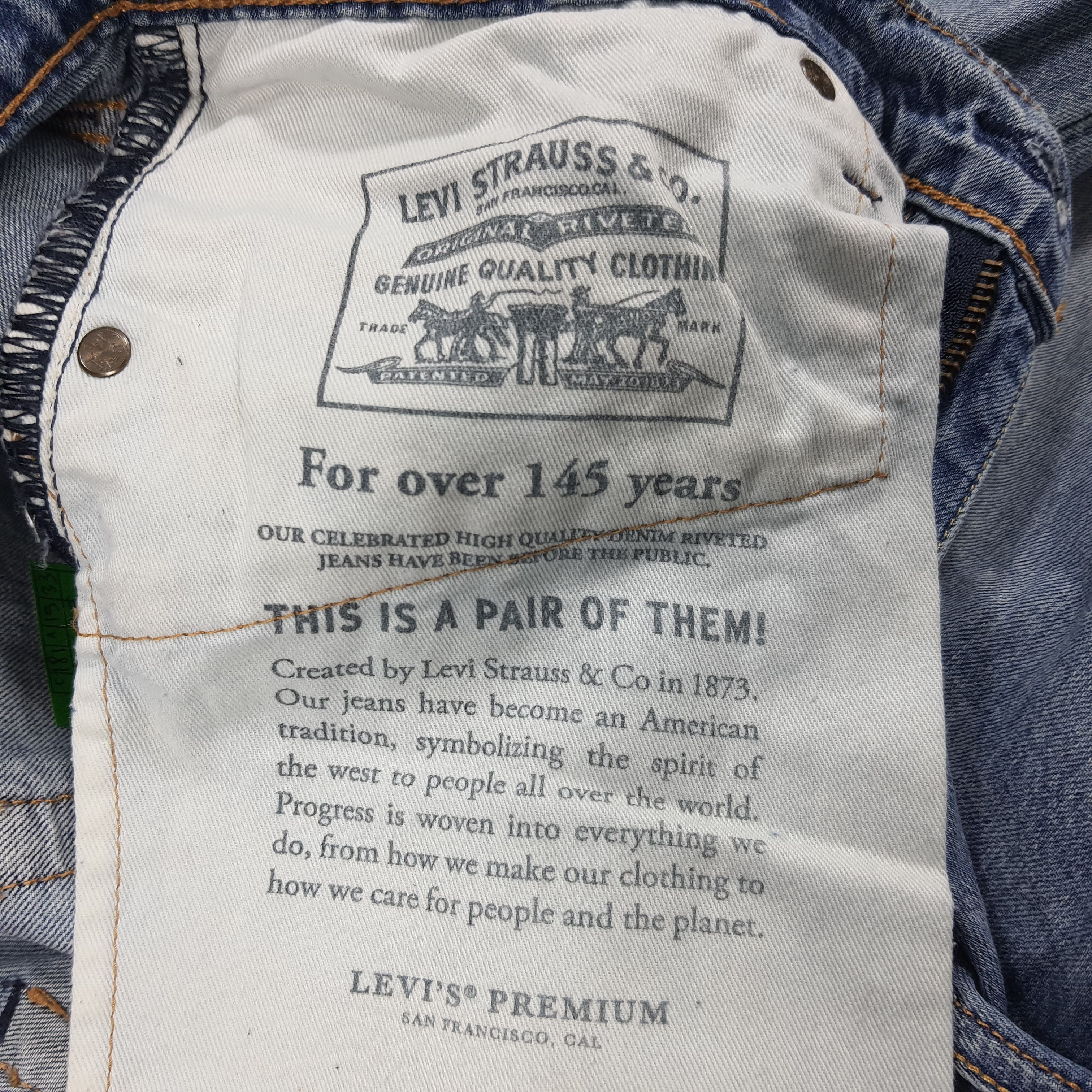 Levi's × Levi's Vintage Clothing × Vintage Vintage Levi's Premium San Francisco Distressed Jeans Size US 30 / EU 46 - 9 Thumbnail