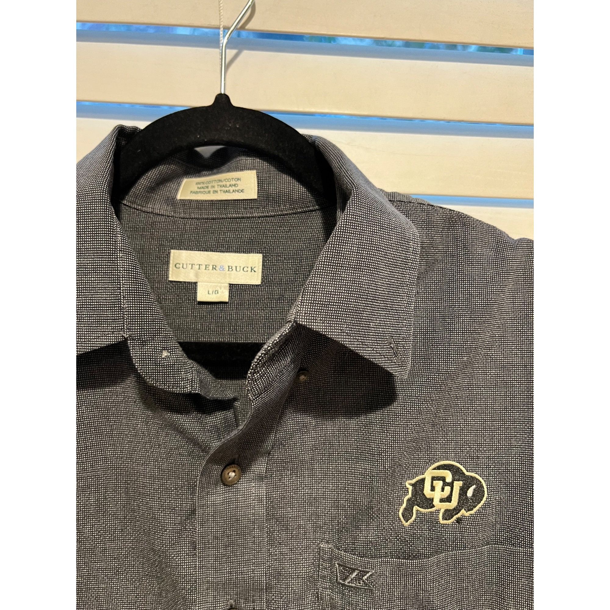 Cutter & Buck Cutter&Buck Colorado Buffalos Button Up Shirt - Size L Size US L / EU 52-54 / 3 - 2 Thumbnail