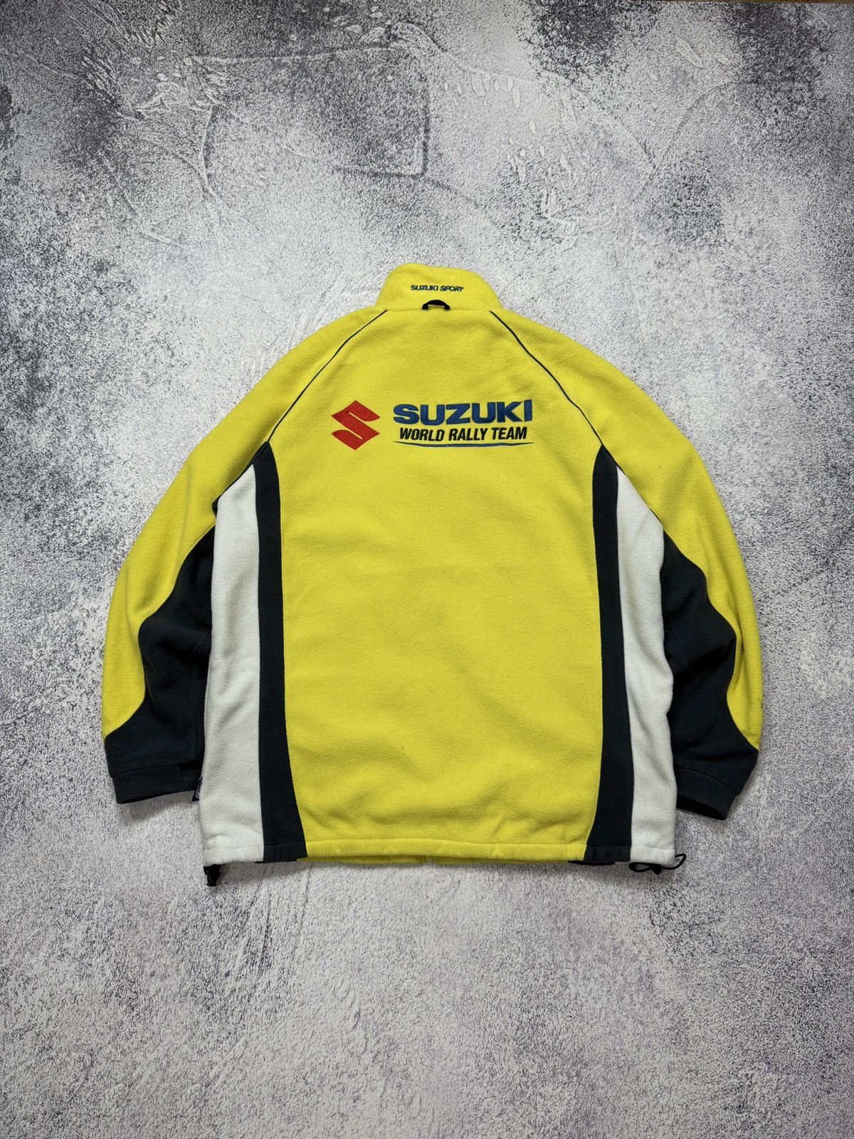 Japanese Brand VTG SUZUKI SPORT WORLD RALLY TEAM FLEECE JACKET Size US XL / EU 56 / 4 - 12 Thumbnail