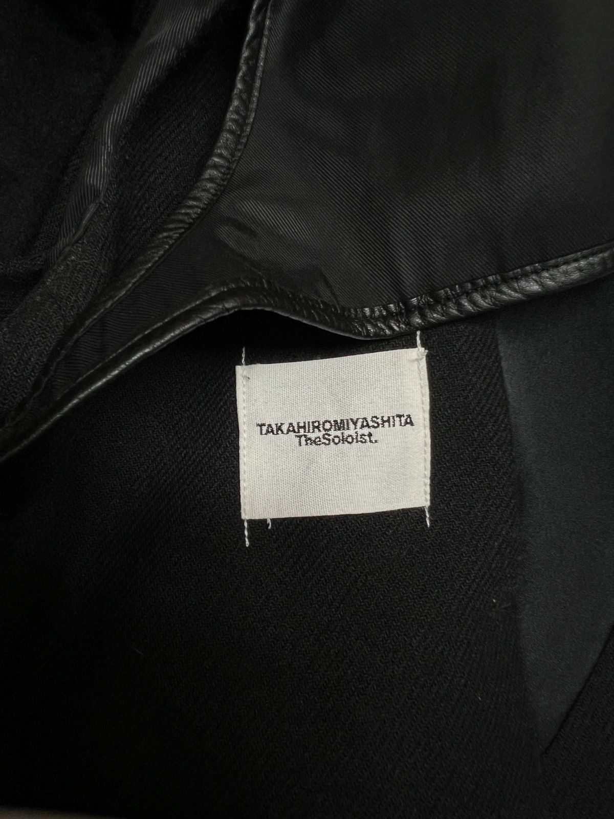 Takahiromiyashita The Soloist. Aw18 harness blazer ‘sleeveless’ Size 50R - 17 Thumbnail