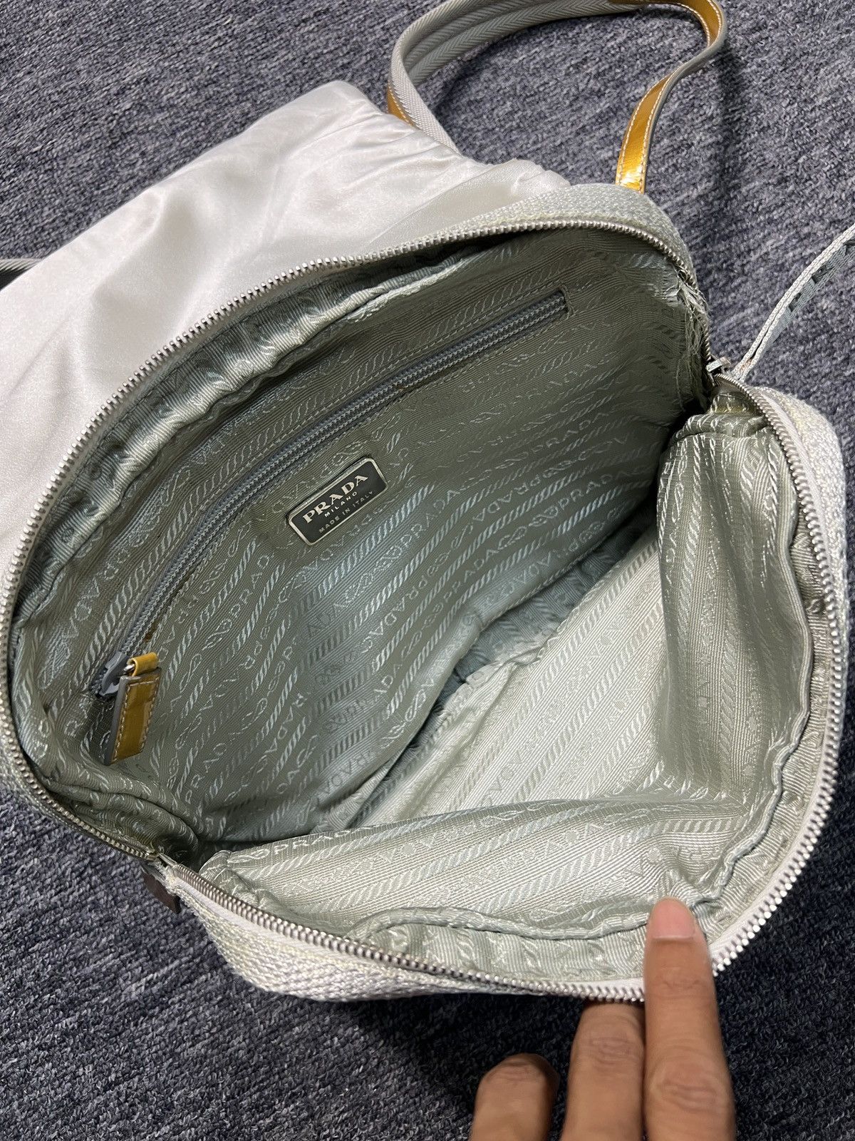Prada 2000’s Prada Sport Mesh Backpack Size ONE SIZE - 6 Thumbnail