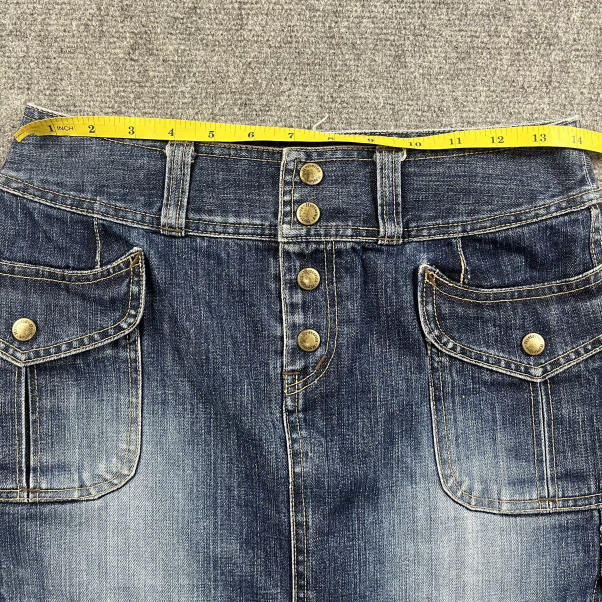 Hysteric Glamour × Vintage Vintage Hysteric Glamour Denim Mini Skirt Size 28" / US 6 / IT 42 - 9 Thumbnail