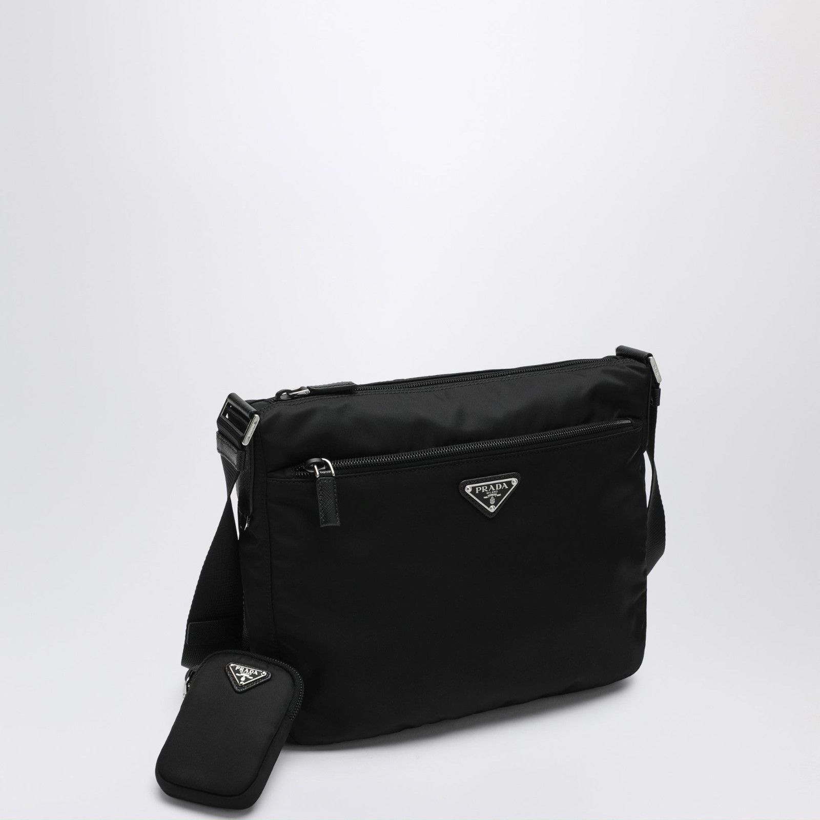 Prada PRADA Black Re-Nylon Shoulder Bag New & Authentic Size ONE SIZE - 2 Thumbnail