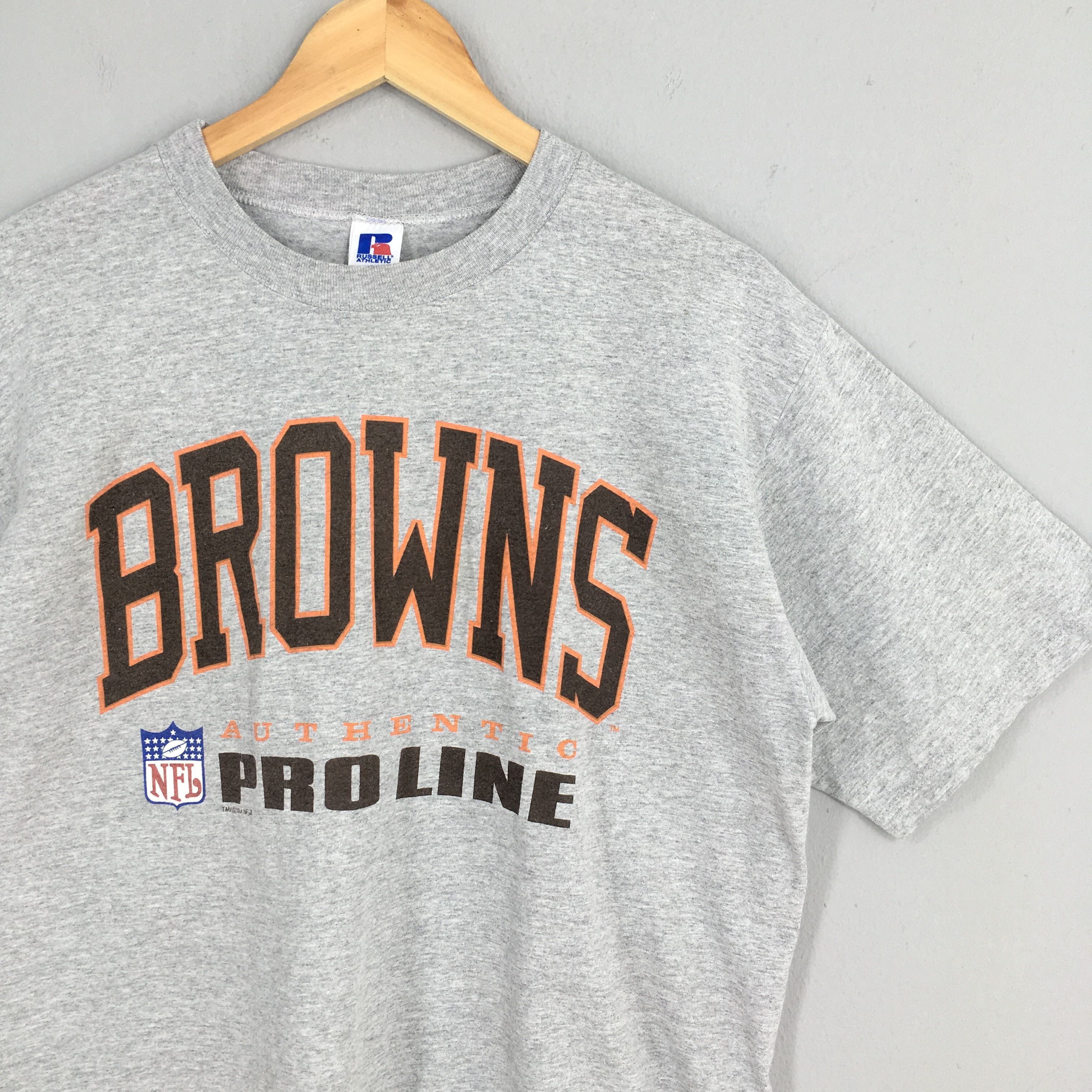 NFL × Russell Athletic Vintage 90s Cleveland Browns Rugby NFL Tshirt Large Size US L / EU 52-54 / 3 - 2 Thumbnail
