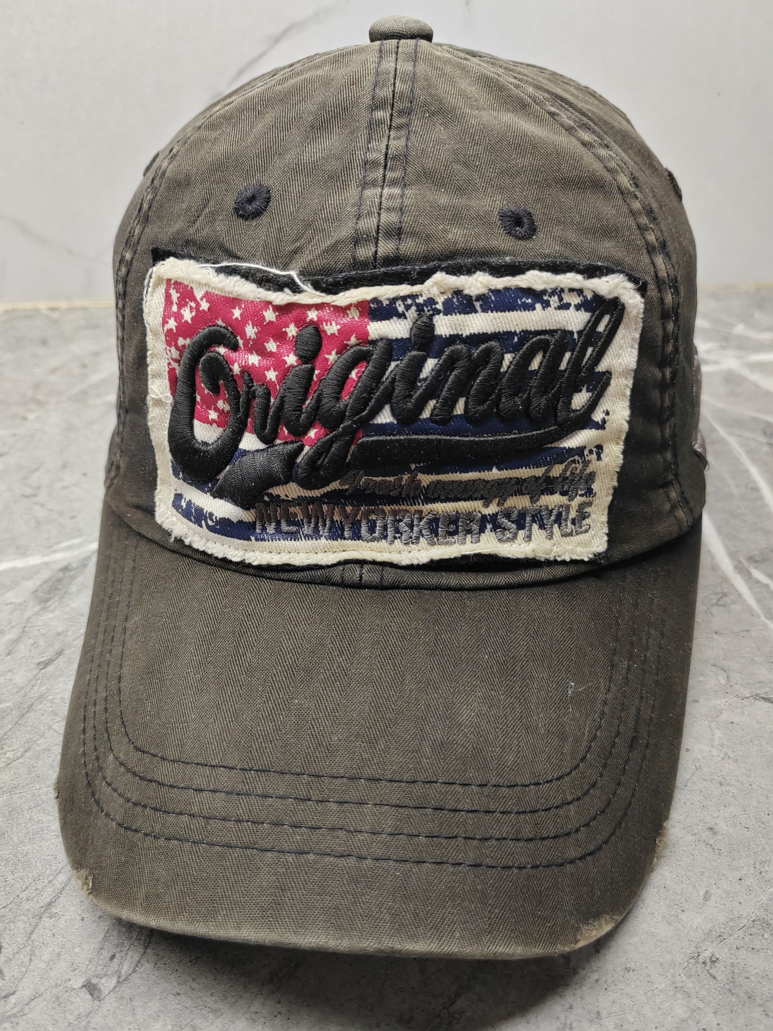 Vintage Vintage 25 Original Distressed Style Cap Hat Size ONE SIZE - 1 Thumbnail