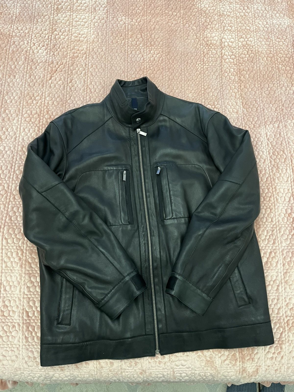 Ermenegildo Zegna Zegna Sport Leather Jacket XL Size US XL / EU 56 / 4 - 5 Thumbnail
