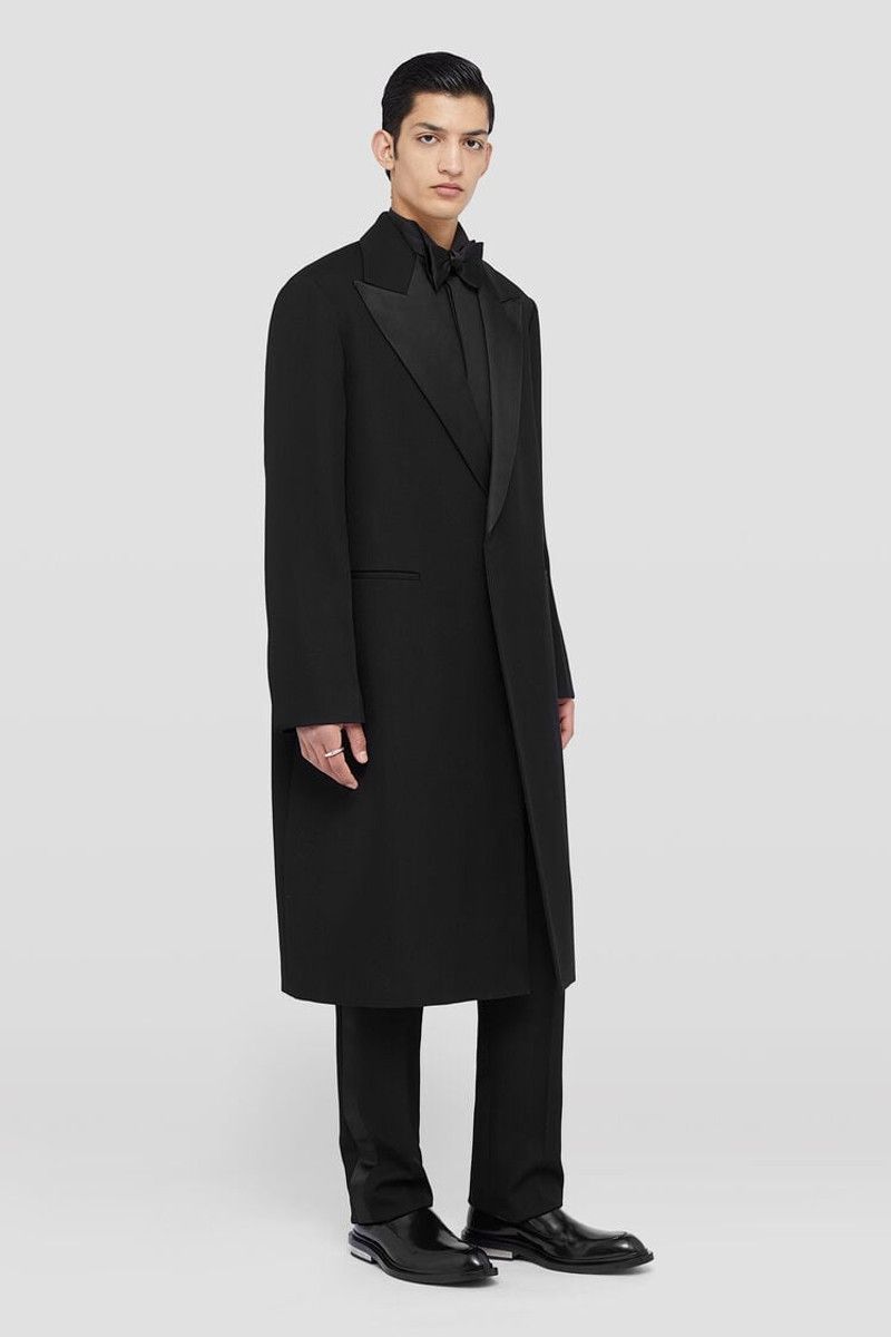 Jil Sander o1loc1c0426 Tailored Coat in Black Size US S / EU 44-46 / 1 - 3 Thumbnail