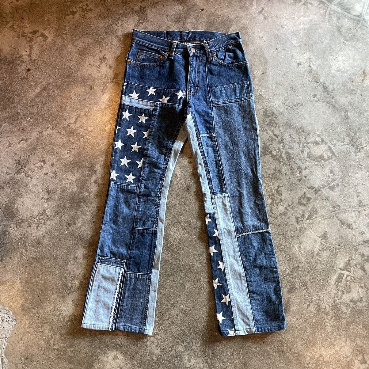 Hysteric Glamour Beautiful Rework Hysteric Glamour Kinky Bootcut Jeans Size 28" / US 6 / IT 42 - 1 Thumbnail