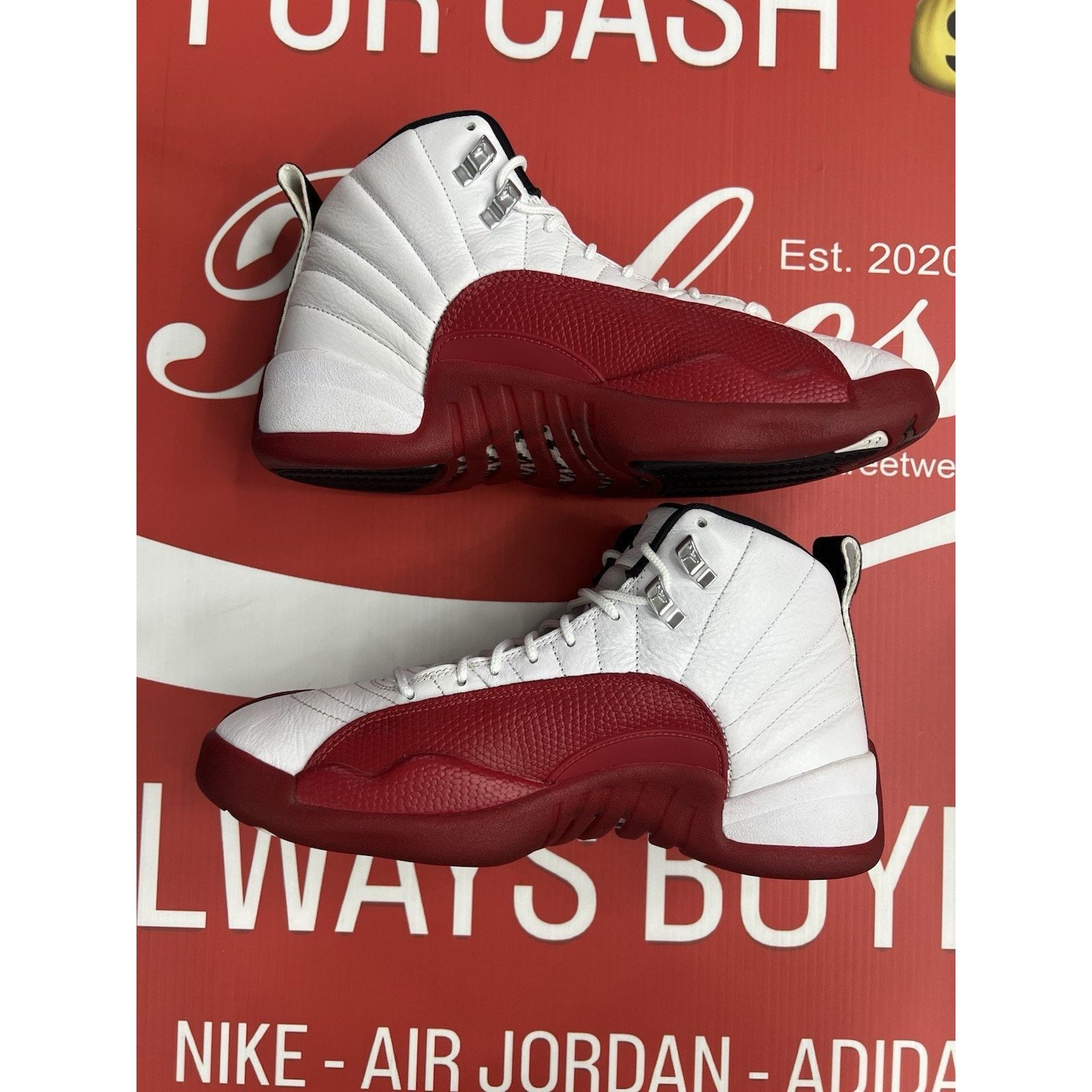 Jordan Brand Air Jordan 12 Retro Cherry (2023) Size 8.5 (CT8013-116) Size US 8.5 / EU 41-42 - 3 Thumbnail