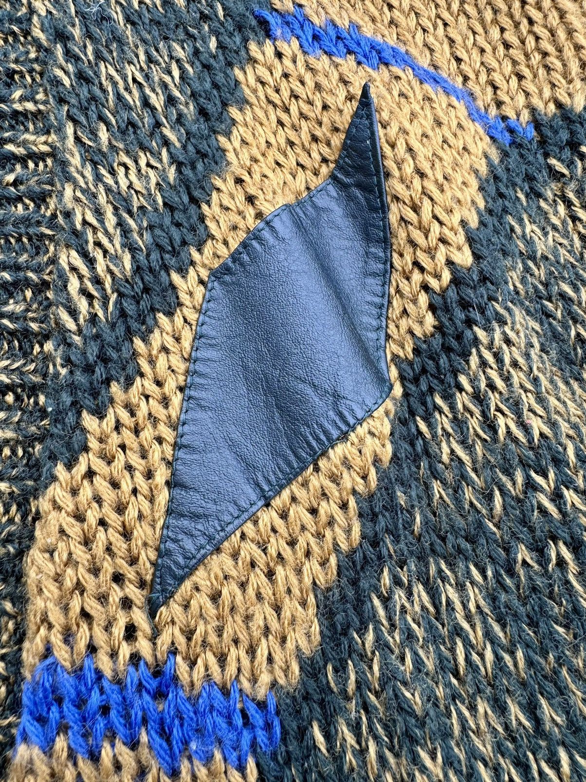 Designer × Vintage Vintage 90’s Jackie Vital Bad Boyz Boho Cardigan Sweater Size US L / EU 52-54 / 3 - 7 Thumbnail