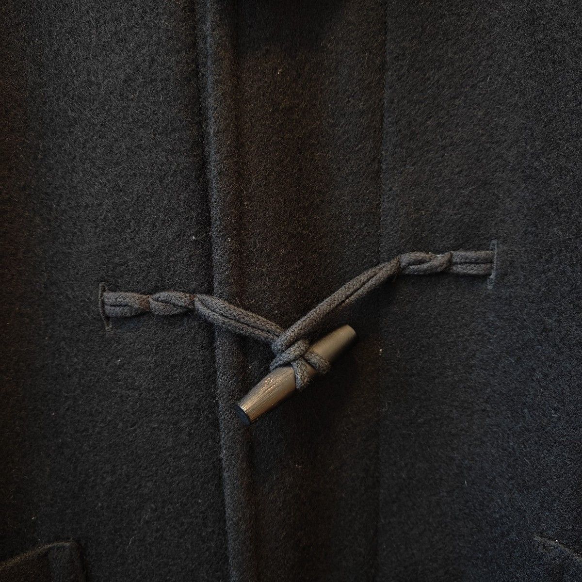 Auralee LNWOT Black Wool toggle duffle coat, Japan $1350 Size US XXL / EU 58 / 5 - 6 Thumbnail