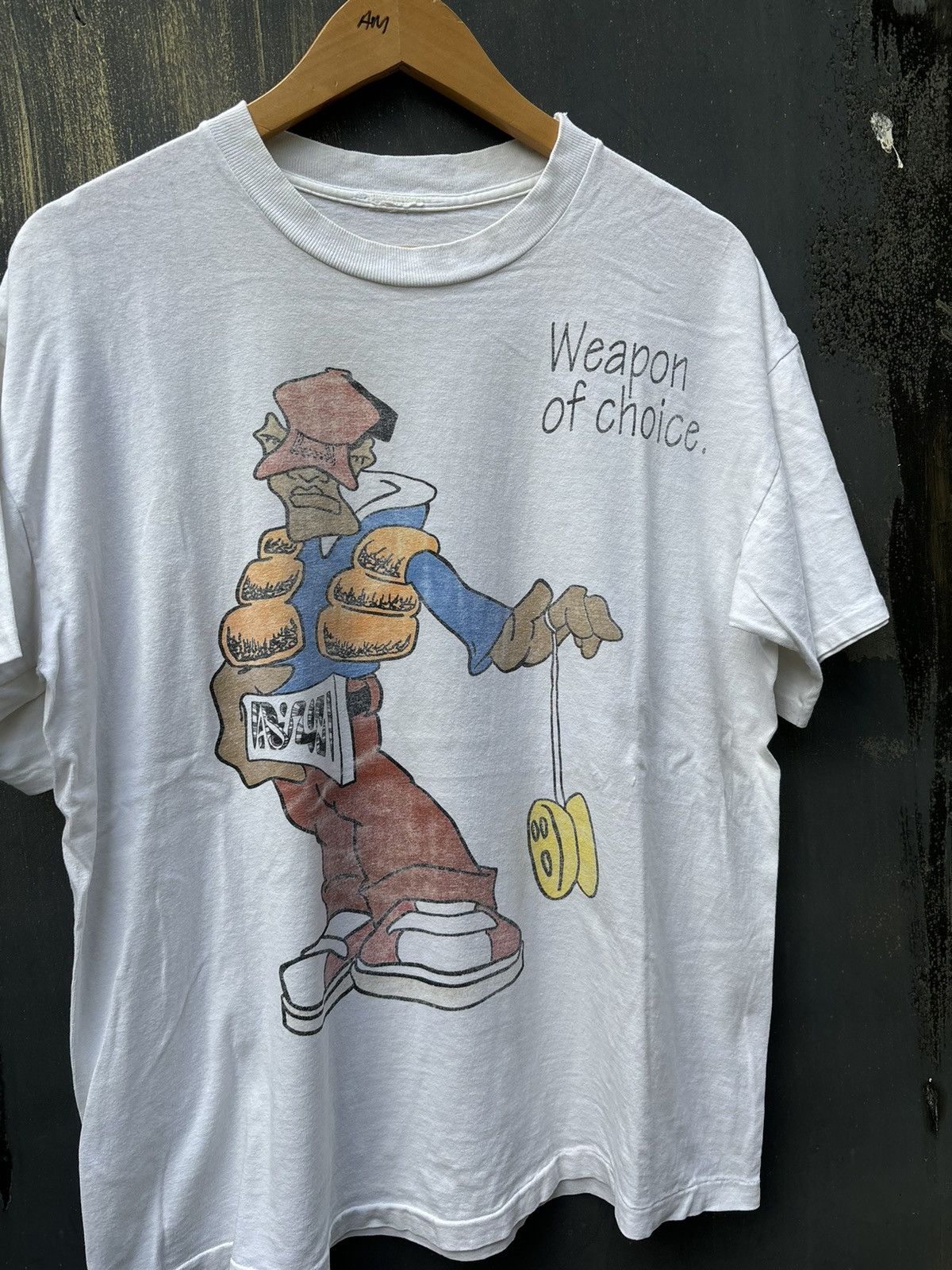 Vintage RARE! Vintage 90’s Art Gravity Weapon Of Choice Size US L / EU 52-54 / 3 - 1 Thumbnail
