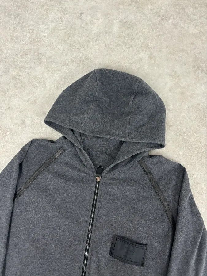 Prada SS2006 Prada Grey Padded Zip-up Hoodie Size US S / EU 44-46 / 1 - 5 Thumbnail
