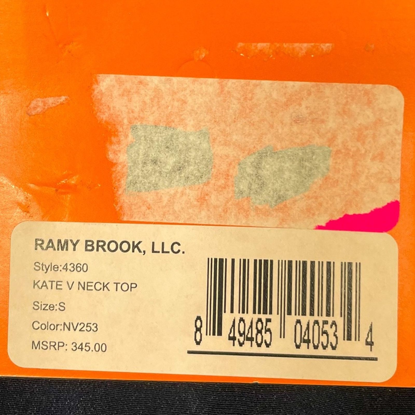 Ramy Brook Ramy Brook Kate Silk V-neck Top, NWT, Size Small, MSRP $345 Size S / US 4 / IT 40 - 10 Thumbnail