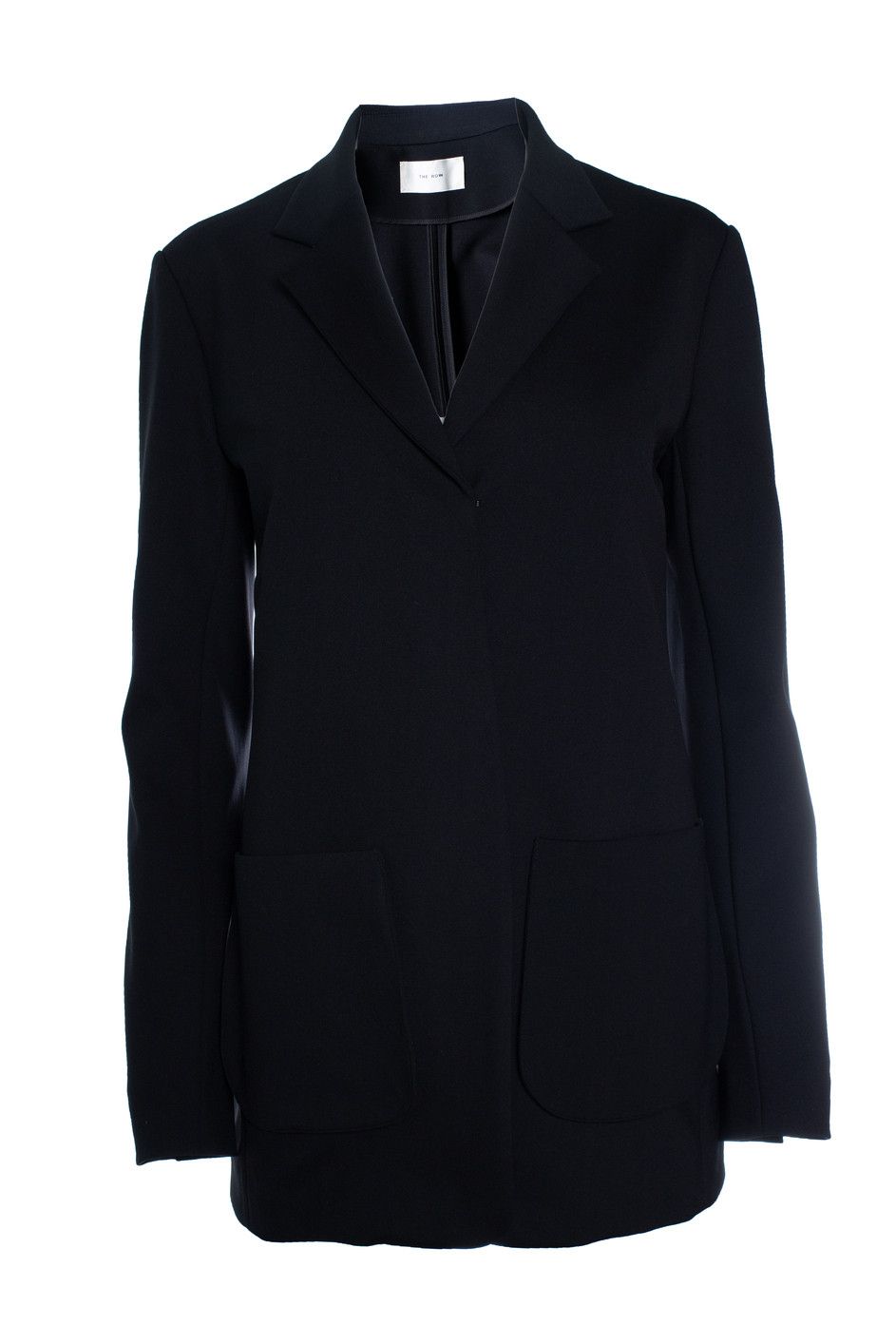 The Row The Row, black blazer jacket with slide closure Size M / US 6-8 / IT 42-44 - 1 Thumbnail