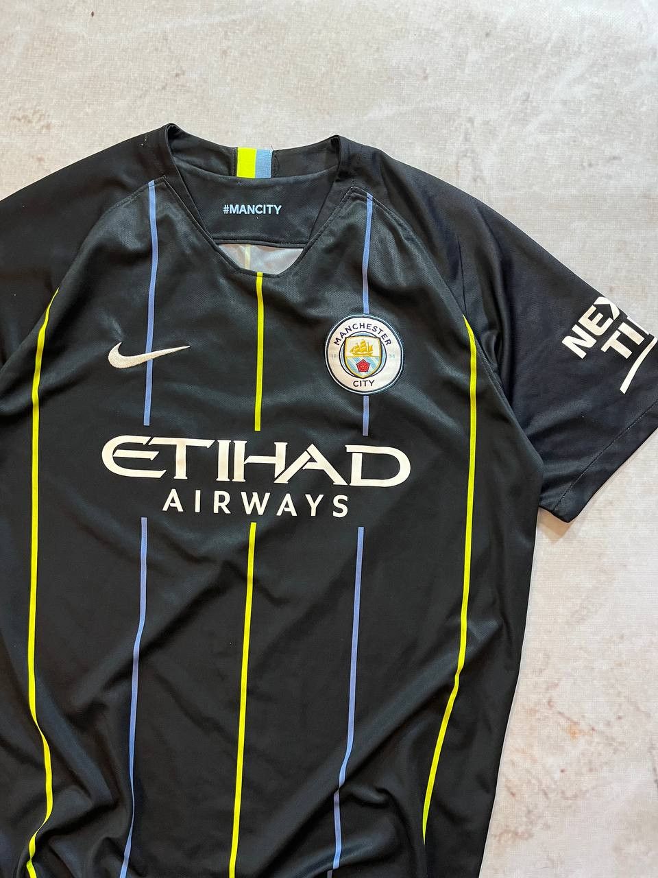 Nike Vintage Manchester City Soccer Jersey Football Size US XL / EU 56 / 4 - 2 Thumbnail