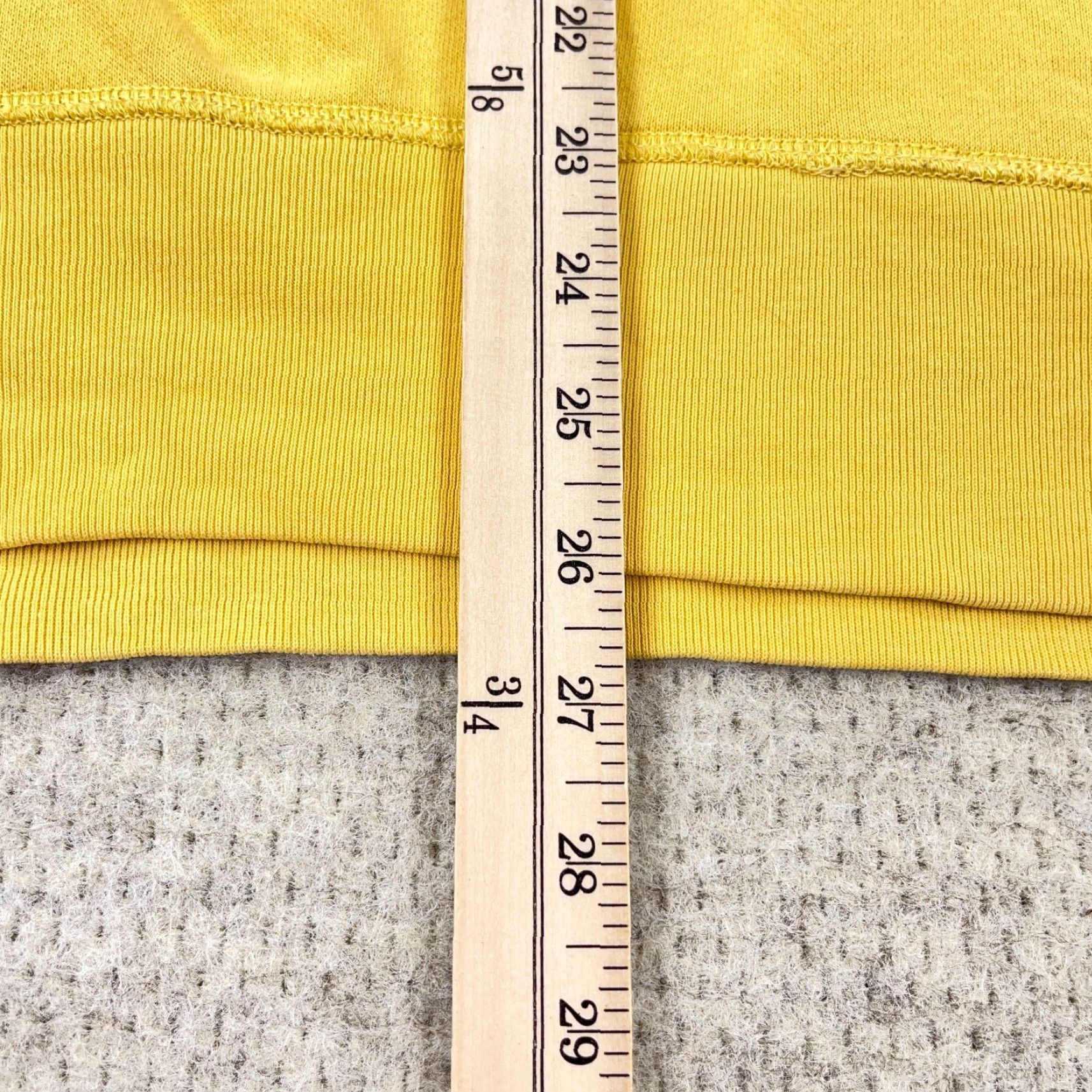 American Eagle Outfitters VINTAGE American Eagle Hoodie Shirt Women XL Yellow Pullover Fleece Logo AE77 Modern Preppy Pocketed Sweatshirt Womens Size XL / US 12-14 / IT 48-50 - 6 Thumbnail