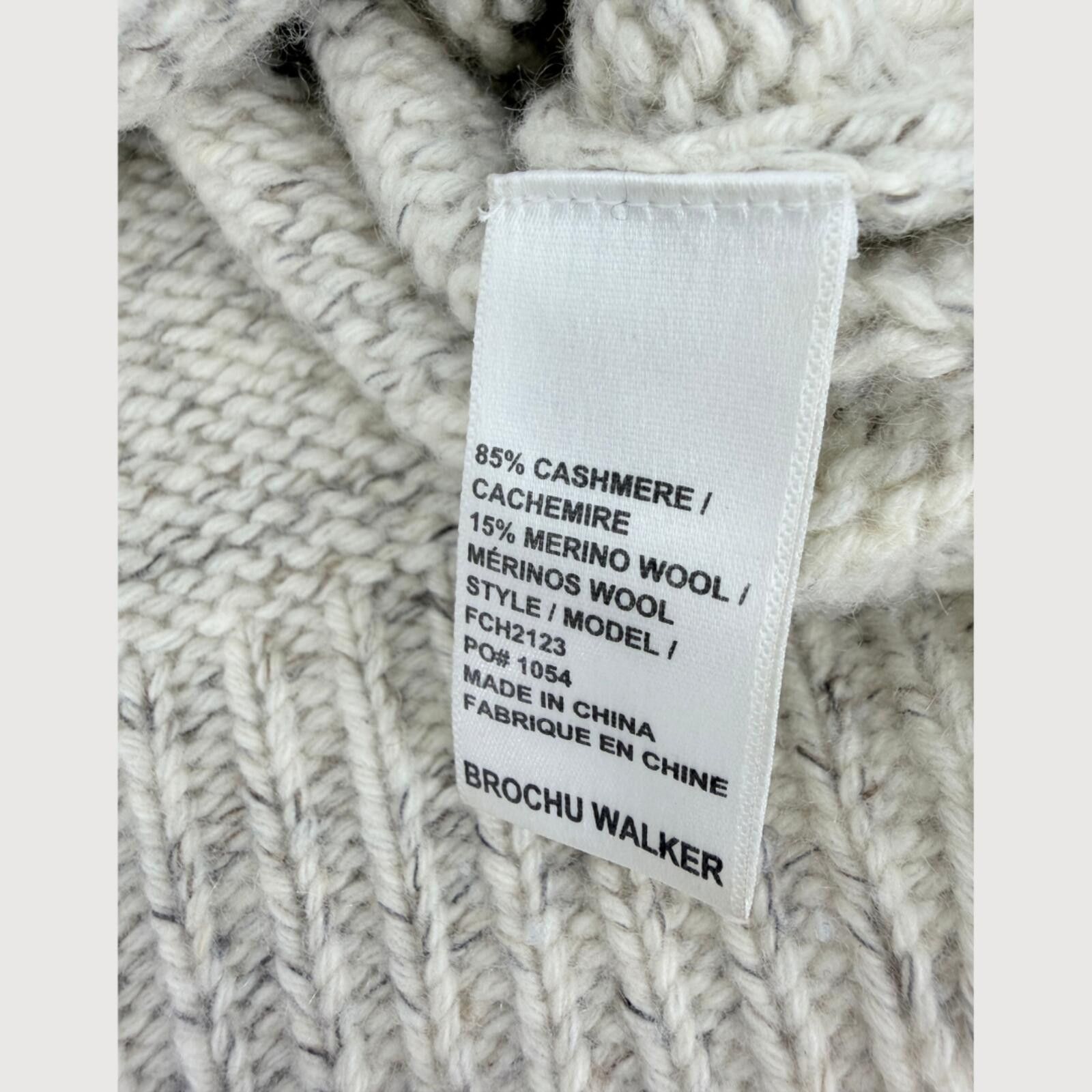 Other Brochu Walker Cashmere Side Slit Sweater L Size L / US 10 / IT 46 - 5 Thumbnail