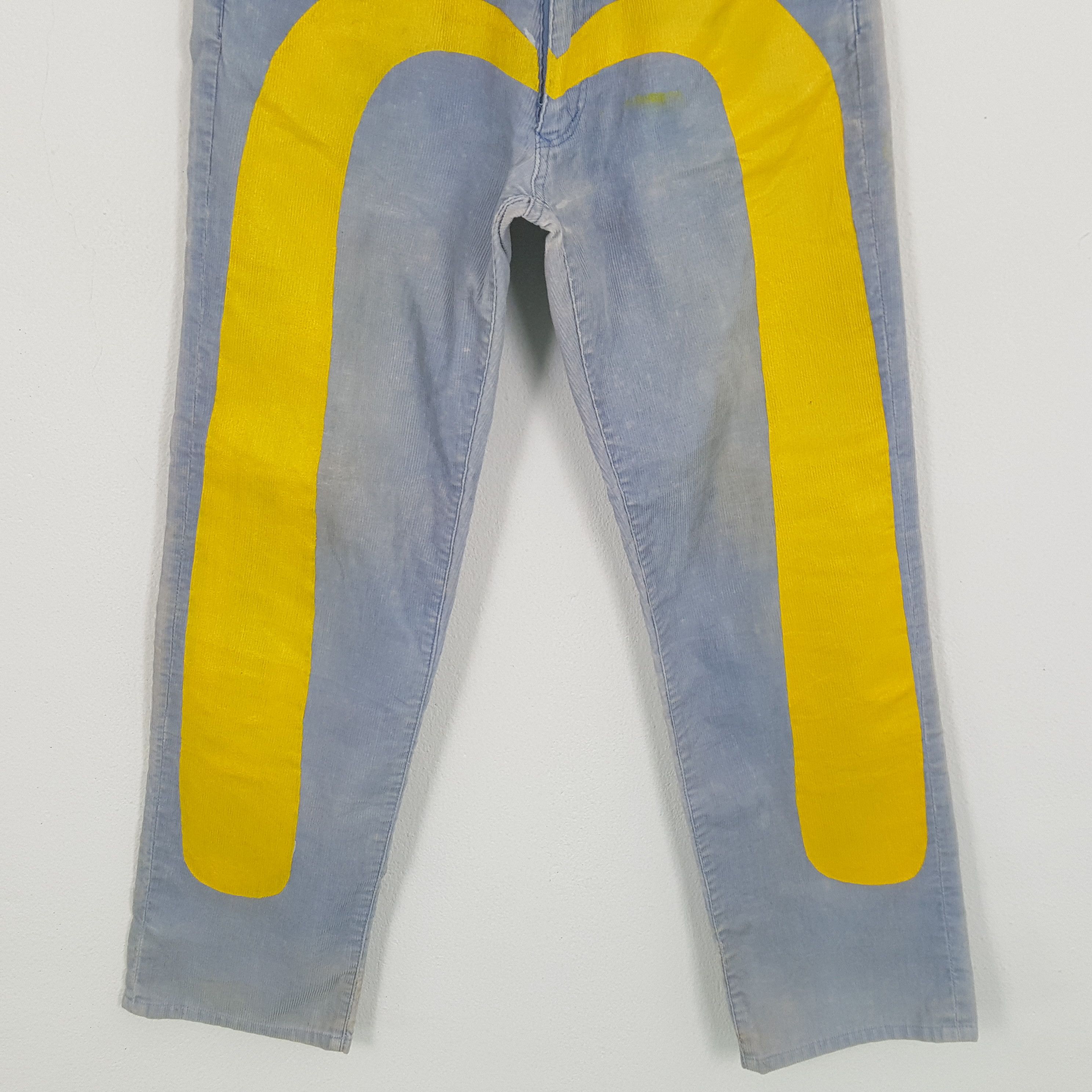 Japanese Brand × Vintage EVISU Japanese Brand Custom Daicock Style Velvet Jeans Size US 28 / EU 44 - 3 Thumbnail