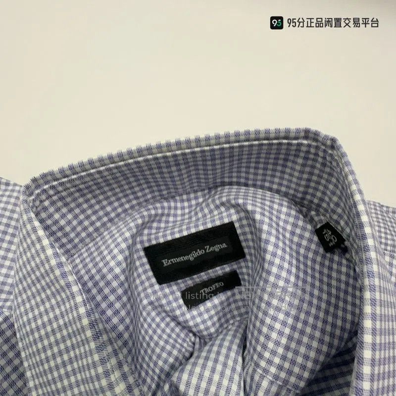 Ermenegildo Zegna Zegna Men's Classic Versatile Check Shirt. Size US M / EU 48-50 / 2 - 7 Thumbnail