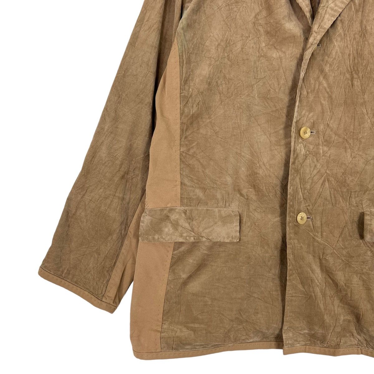 Issey Miyake 💥 HEART HAAT BY ISSEY MIYAKE HYBRID CORDUROY JACKET Size US M / EU 48-50 / 2 - 2 Thumbnail