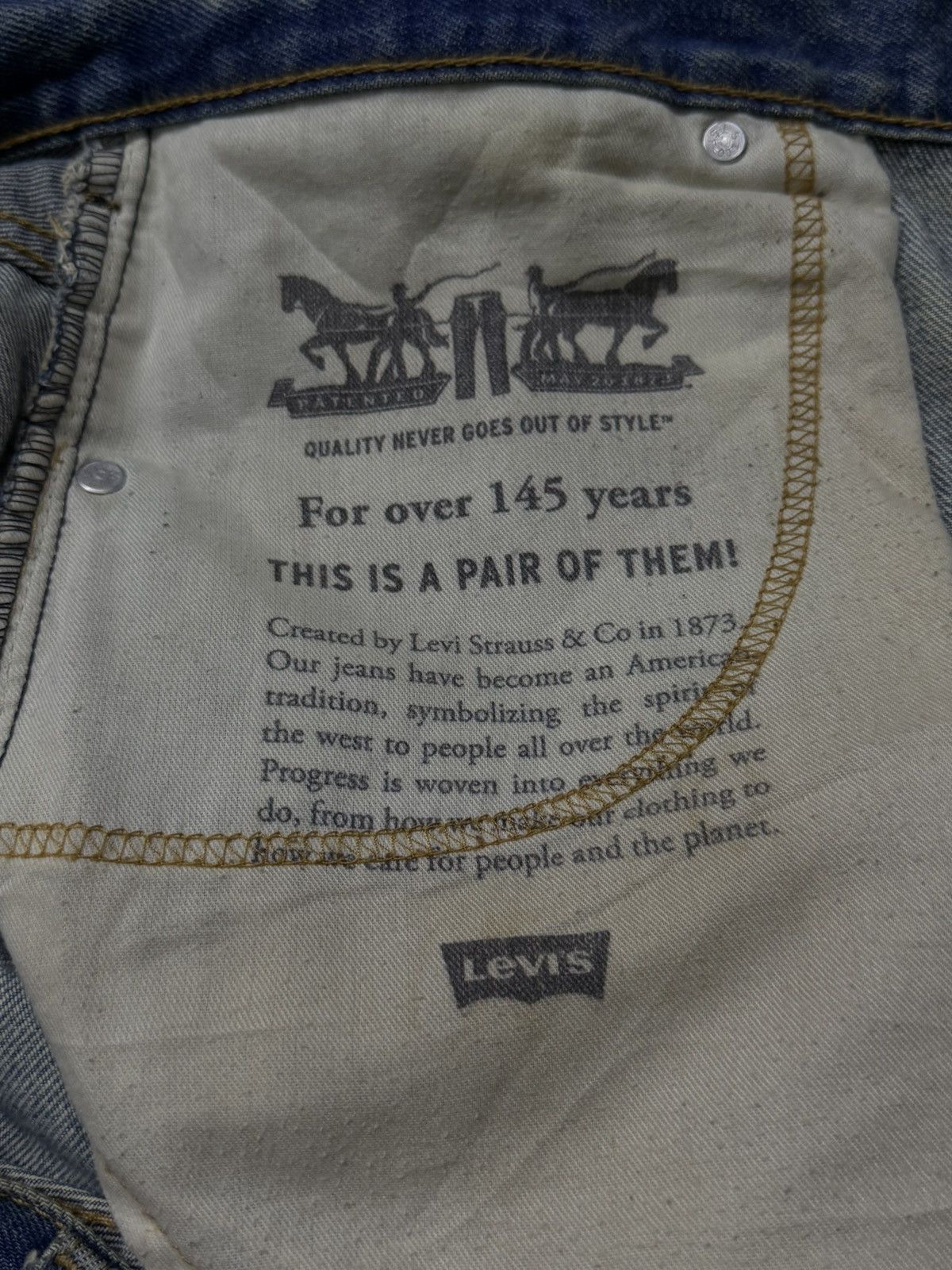 Levi's Vintage Levi’s 517 Denim Jeans | Relaxed Bootcut Fit | W34 Size US 34 / EU 50 - 16 Thumbnail