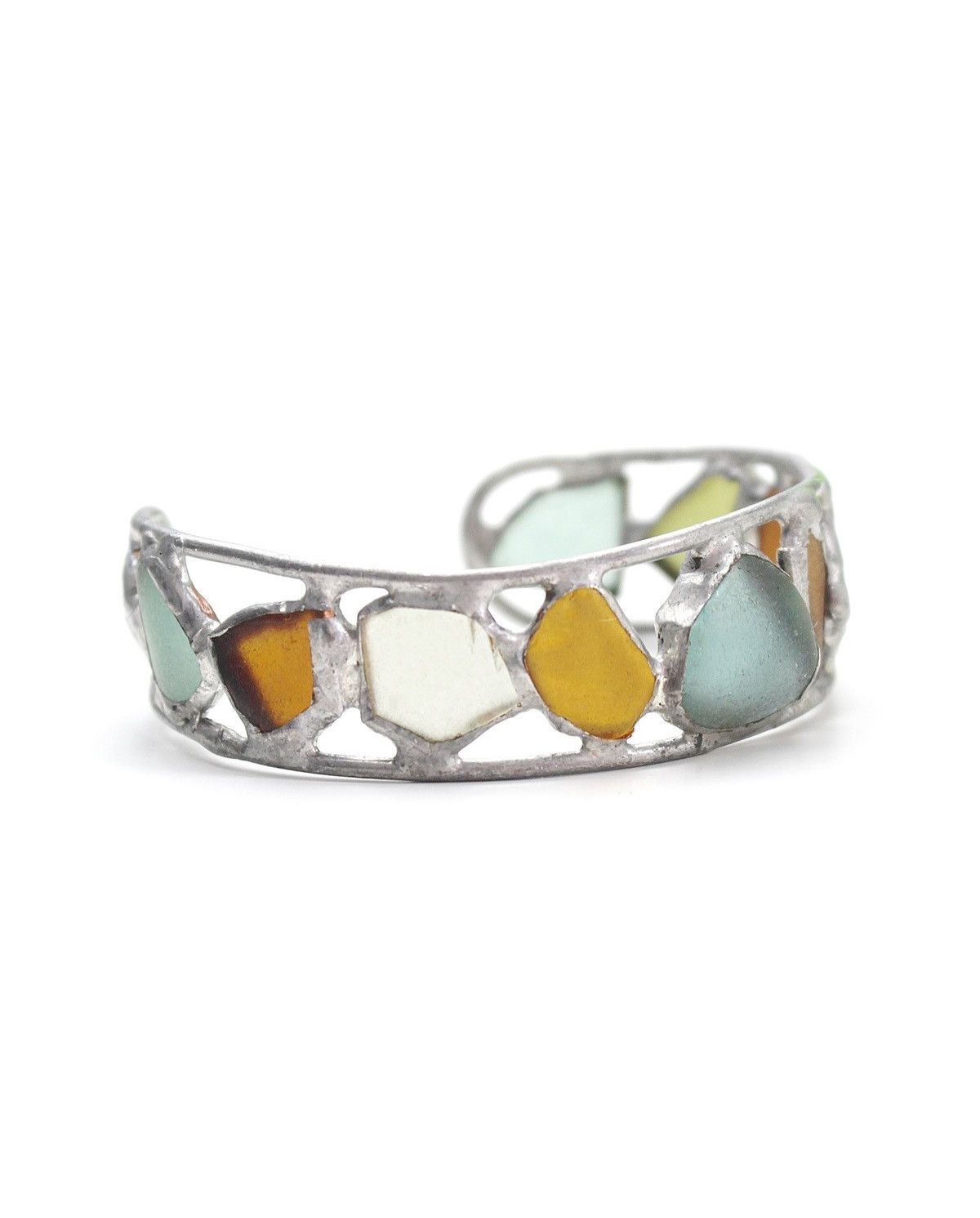 Hysteric Glamour 2000S JAPANESE MADE SEA GLASS MOSAIC BANGLE Size ONE SIZE - 1 Thumbnail