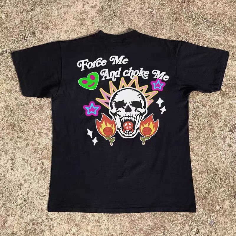 Japanese Brand × Vintage Skull pattern street fashion retro print t-shirt Size US M / EU 48-50 / 2 - 1 Thumbnail