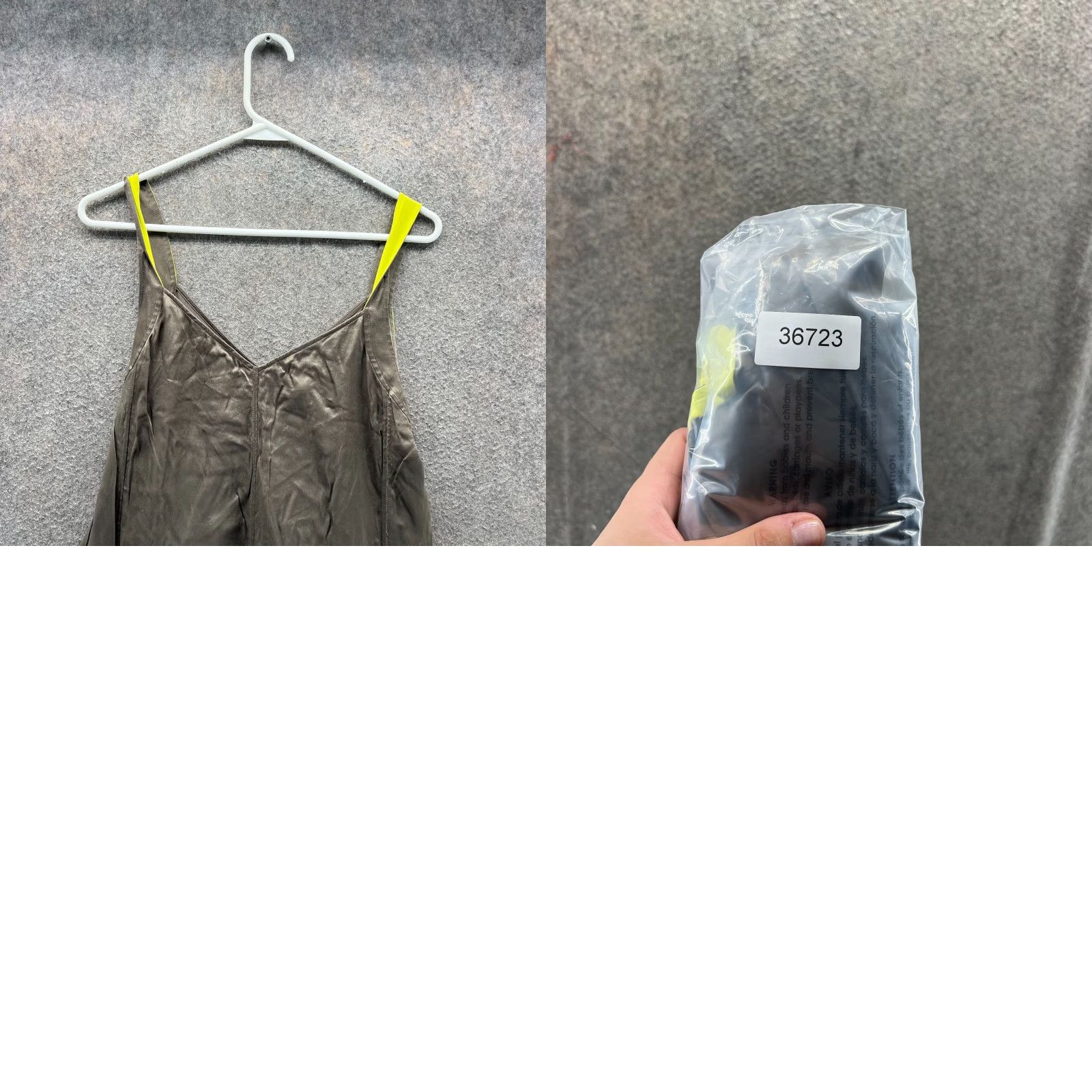 Rag & Bone Rag & Bone Dress Women XS Brown Silk A-Line Midi Sleeveless V-Neck Strap Casual 90s? (Not Vintage) Size XS / US 0-2 / IT 36-38 - 8 Thumbnail
