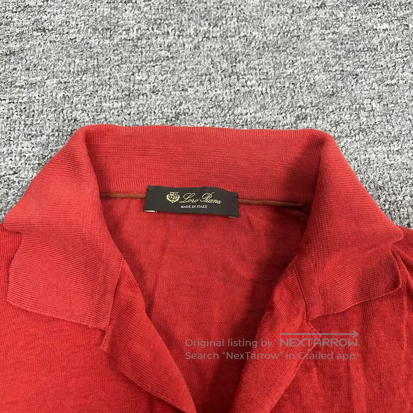 Loro Piana LORO PIANA size 41 Polo shirt with knitted short sleeves| Size US XXS / EU 40 - 4 Thumbnail