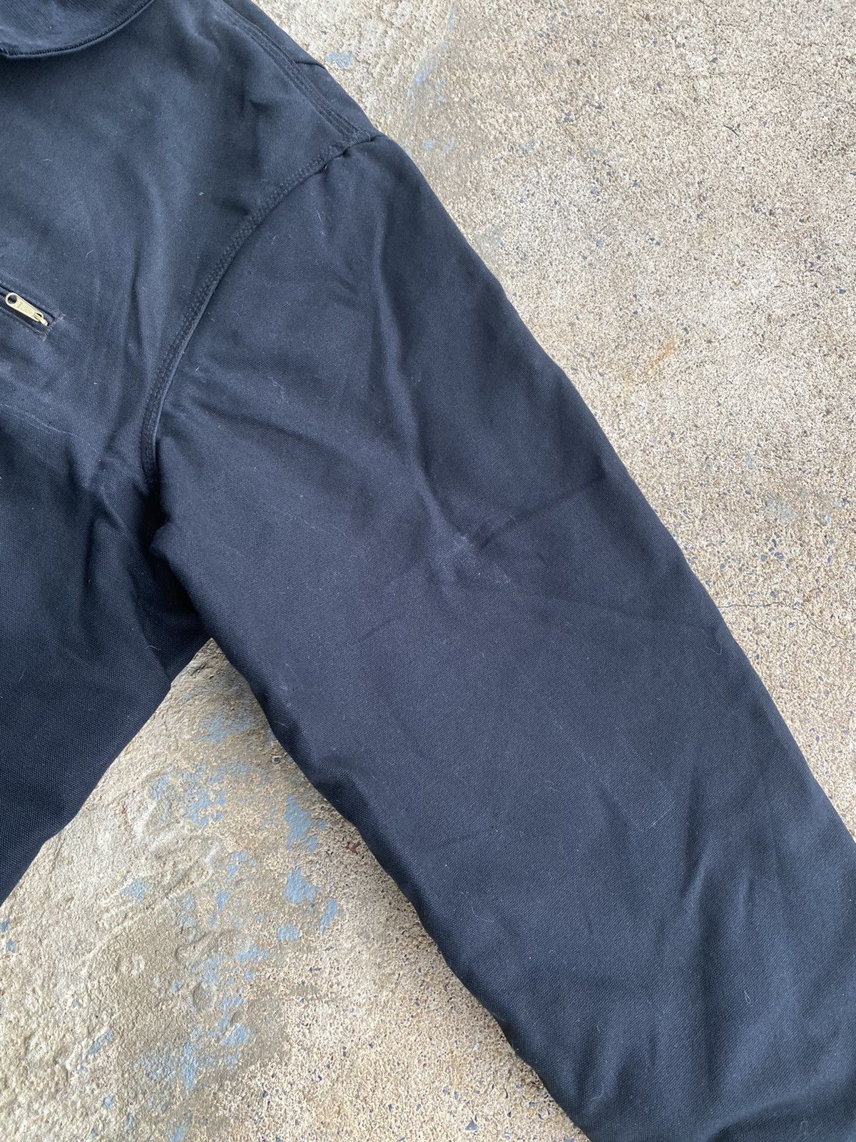 Carhartt × Vintage Vintage Carhartt Detroit Black Blanket Lined Jacket Size US XXL / EU 58 / 5 - 7 Thumbnail