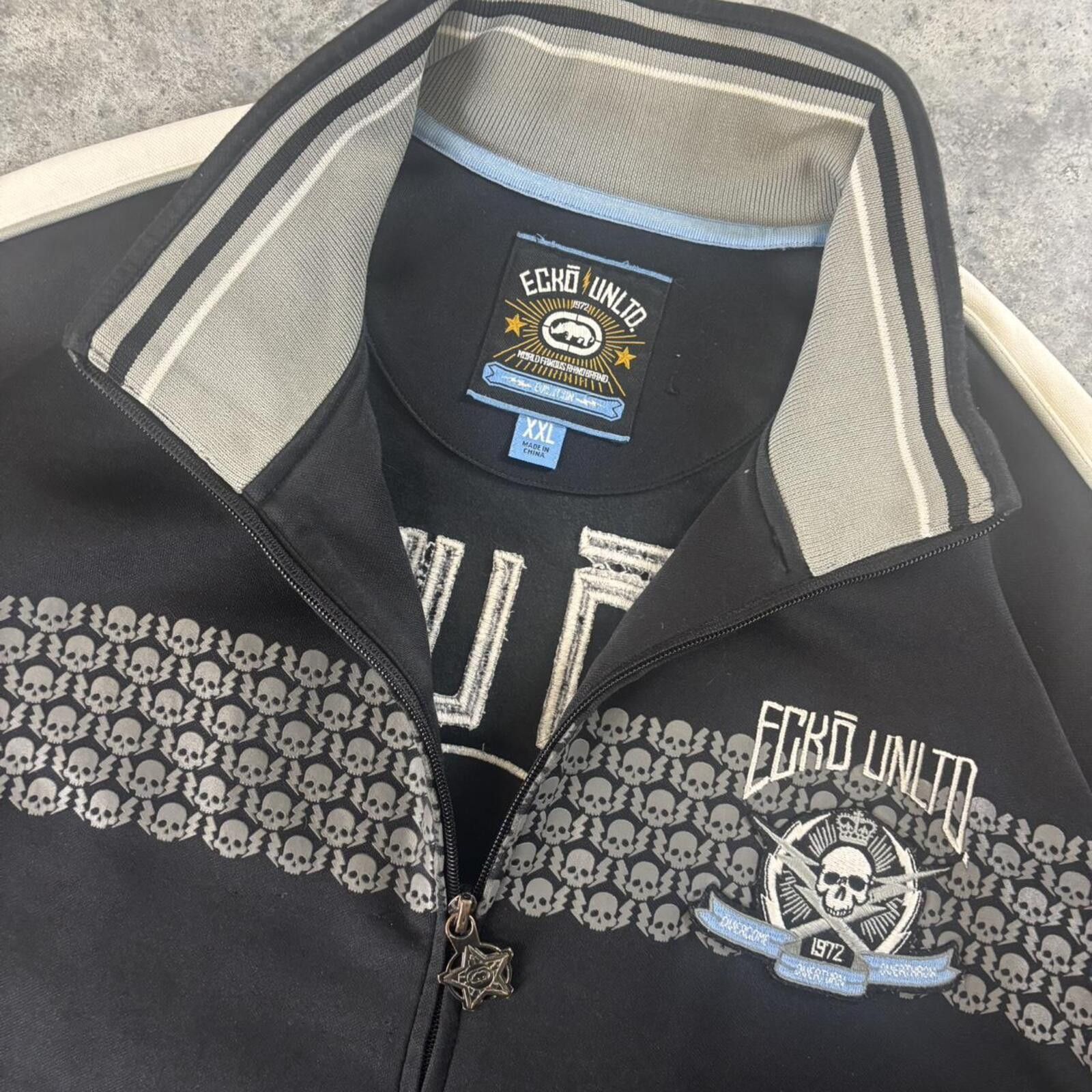 Ecko Unltd. Ecko Unltd Y2K Skater Baggy Jacket Size US XXL / EU 58 / 5 - 4 Thumbnail